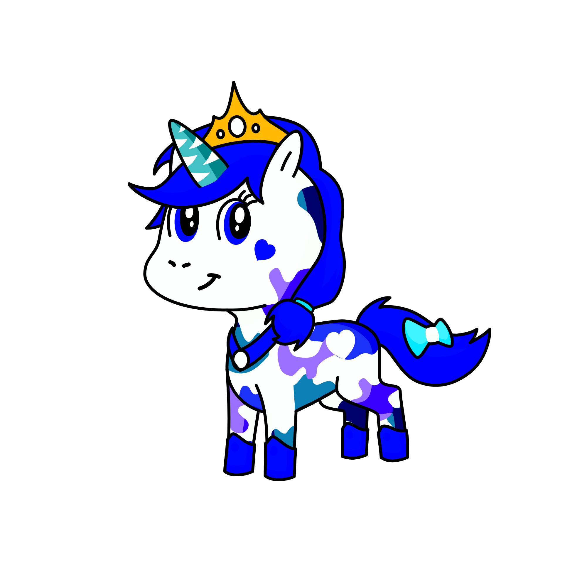 Azulina , the unicorn