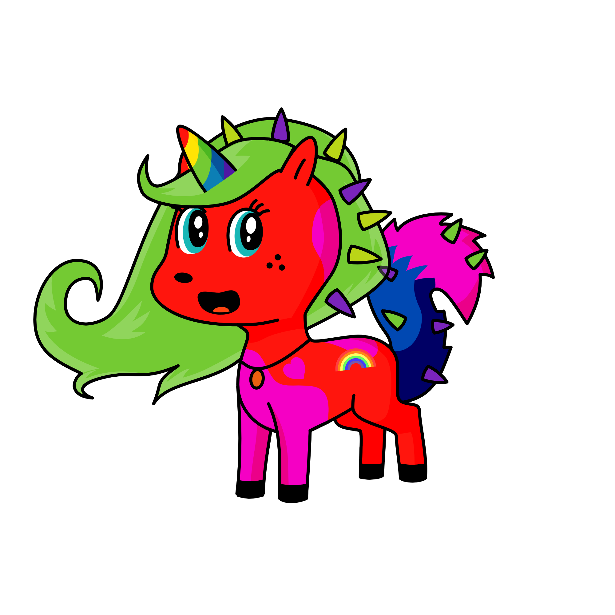 lily, the unicorn
