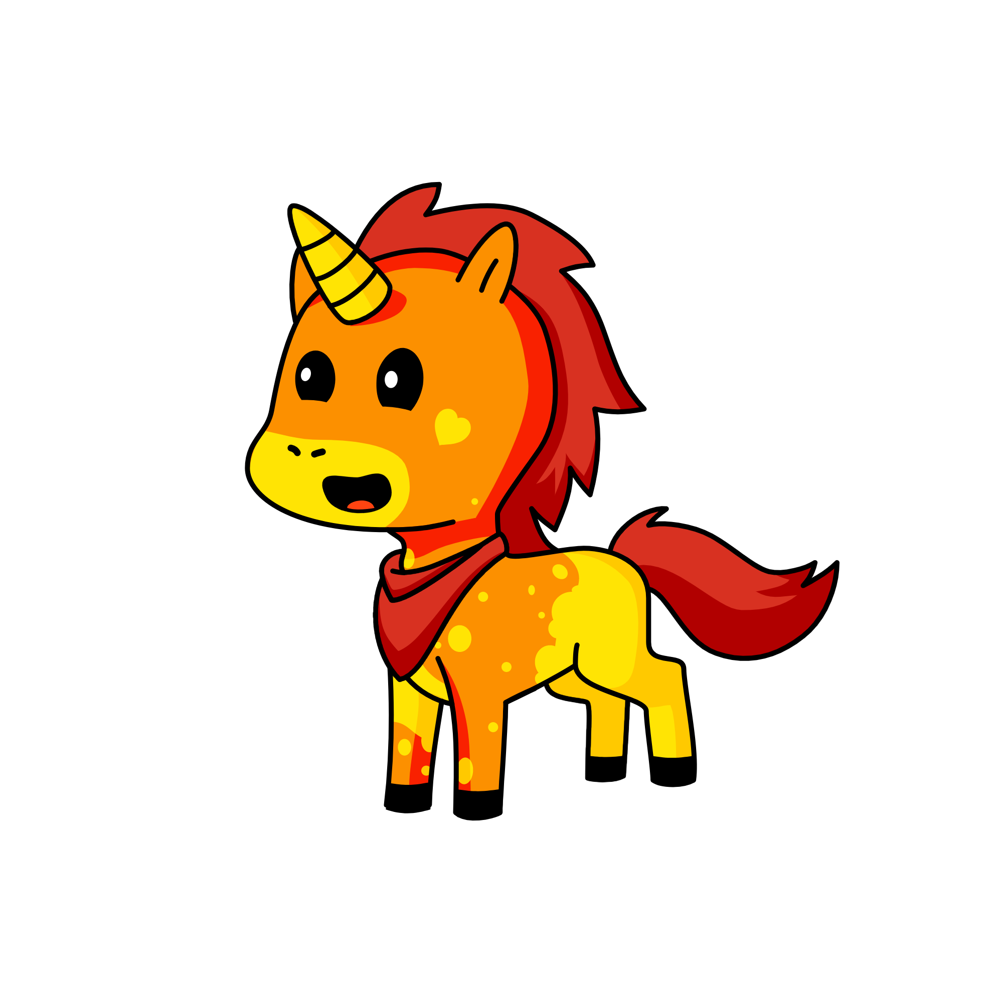 Sandy, the unicorn