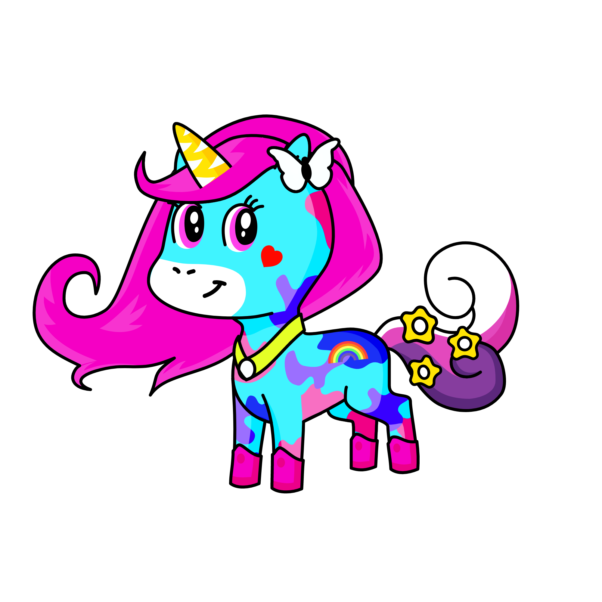 Unicornio, the unicorn