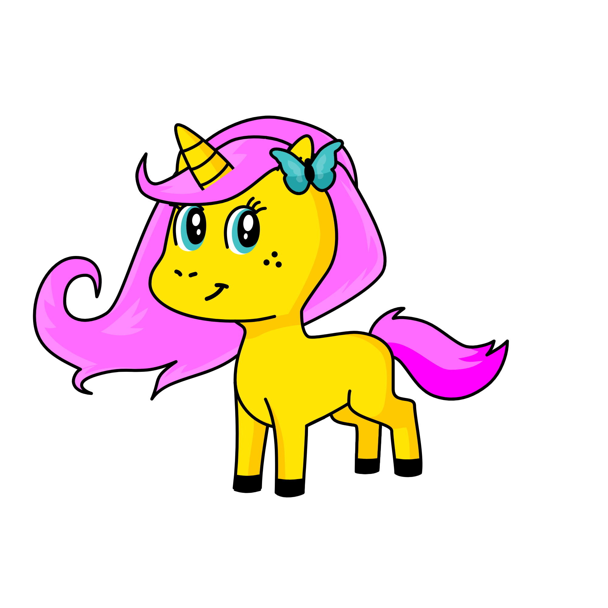 Unicornio, the unicorn