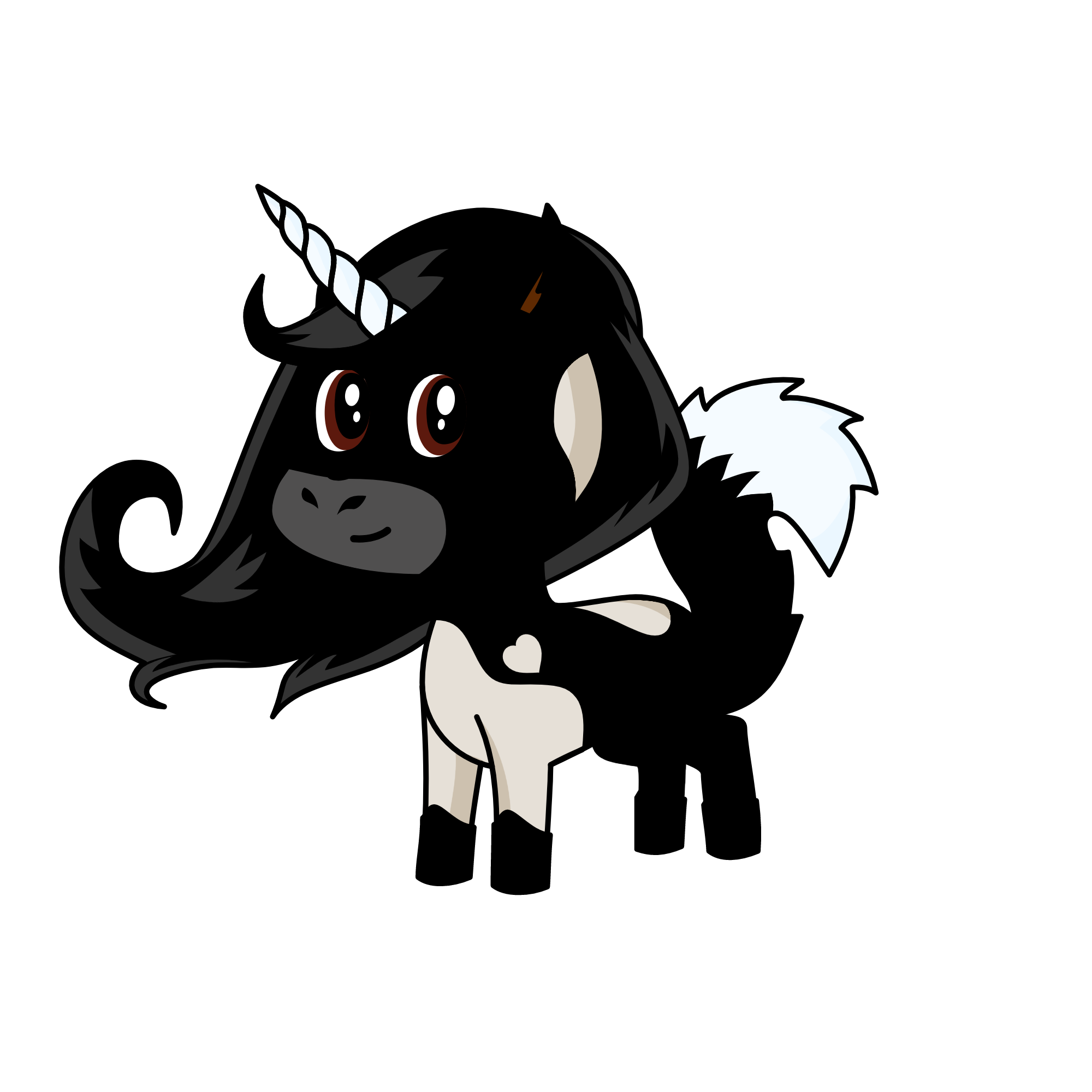 Umber, the unicorn