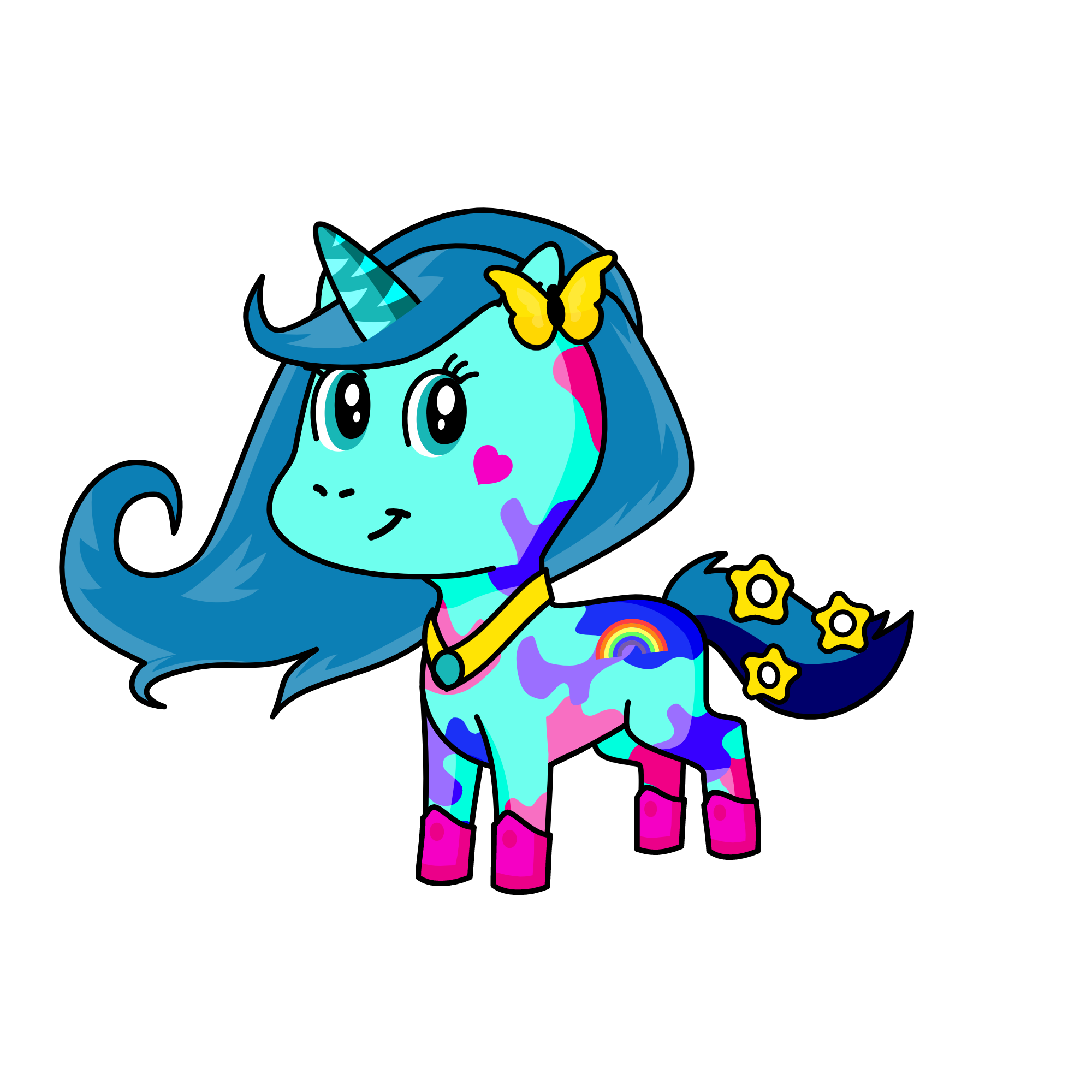 Unicornio, the unicorn