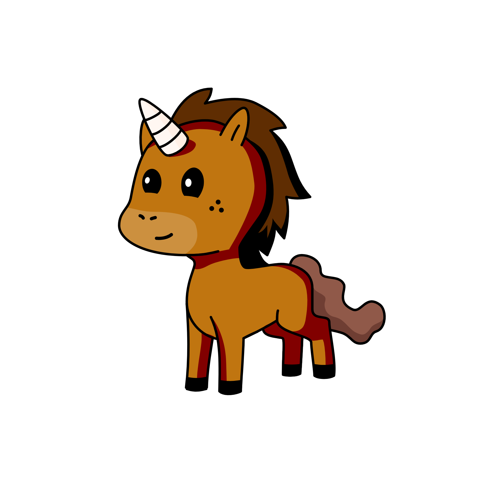 fall, the unicorn