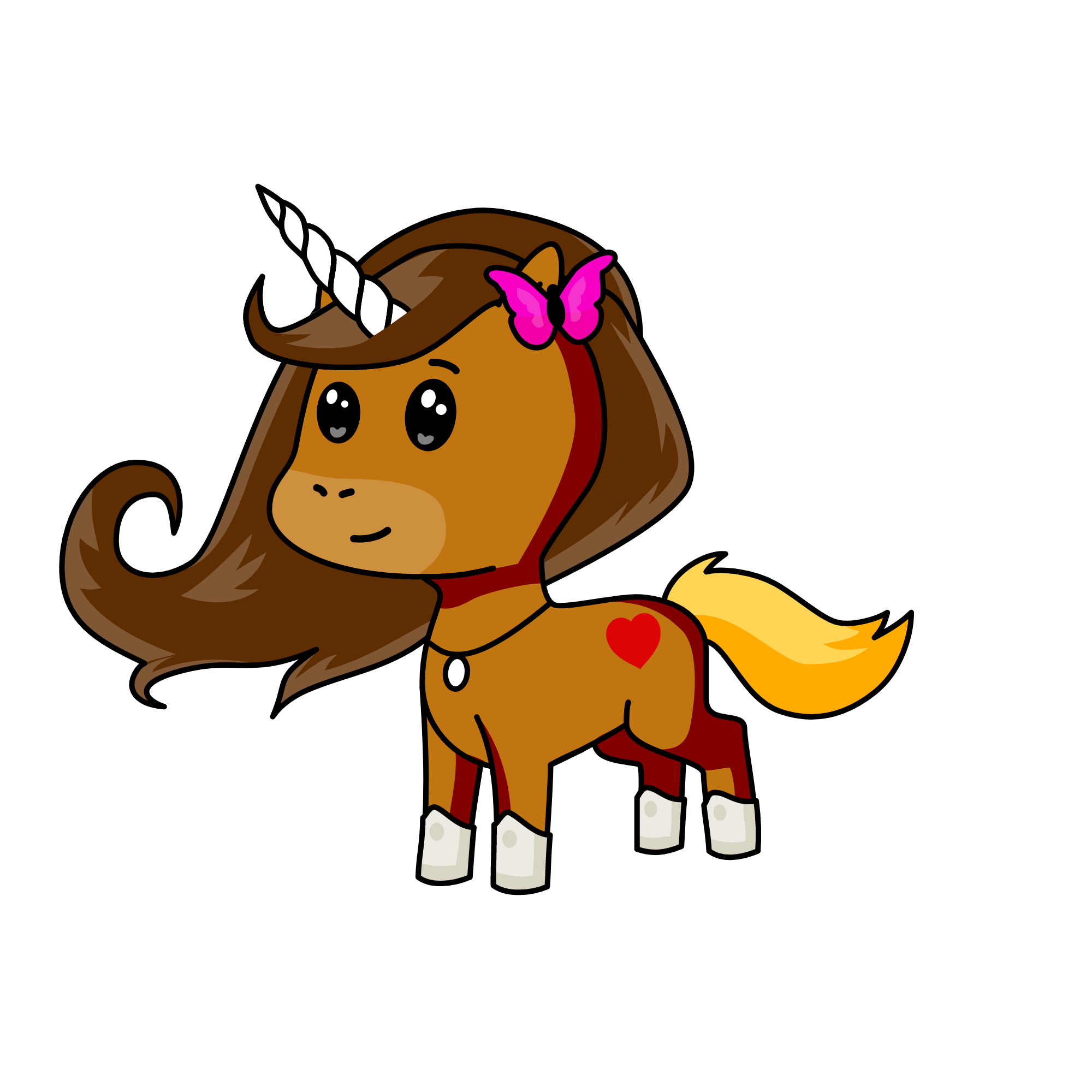 Beauty, the unicorn