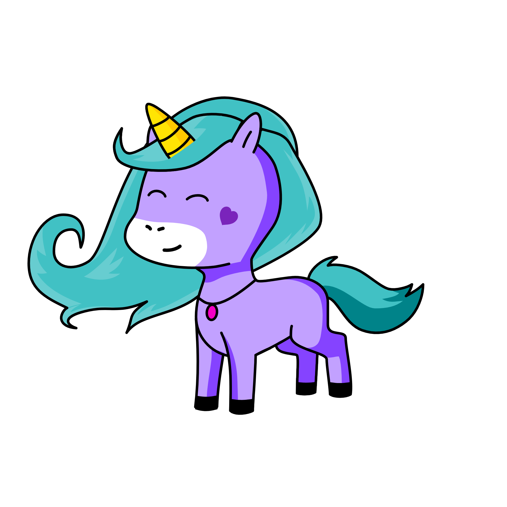 Mama Bear, the unicorn