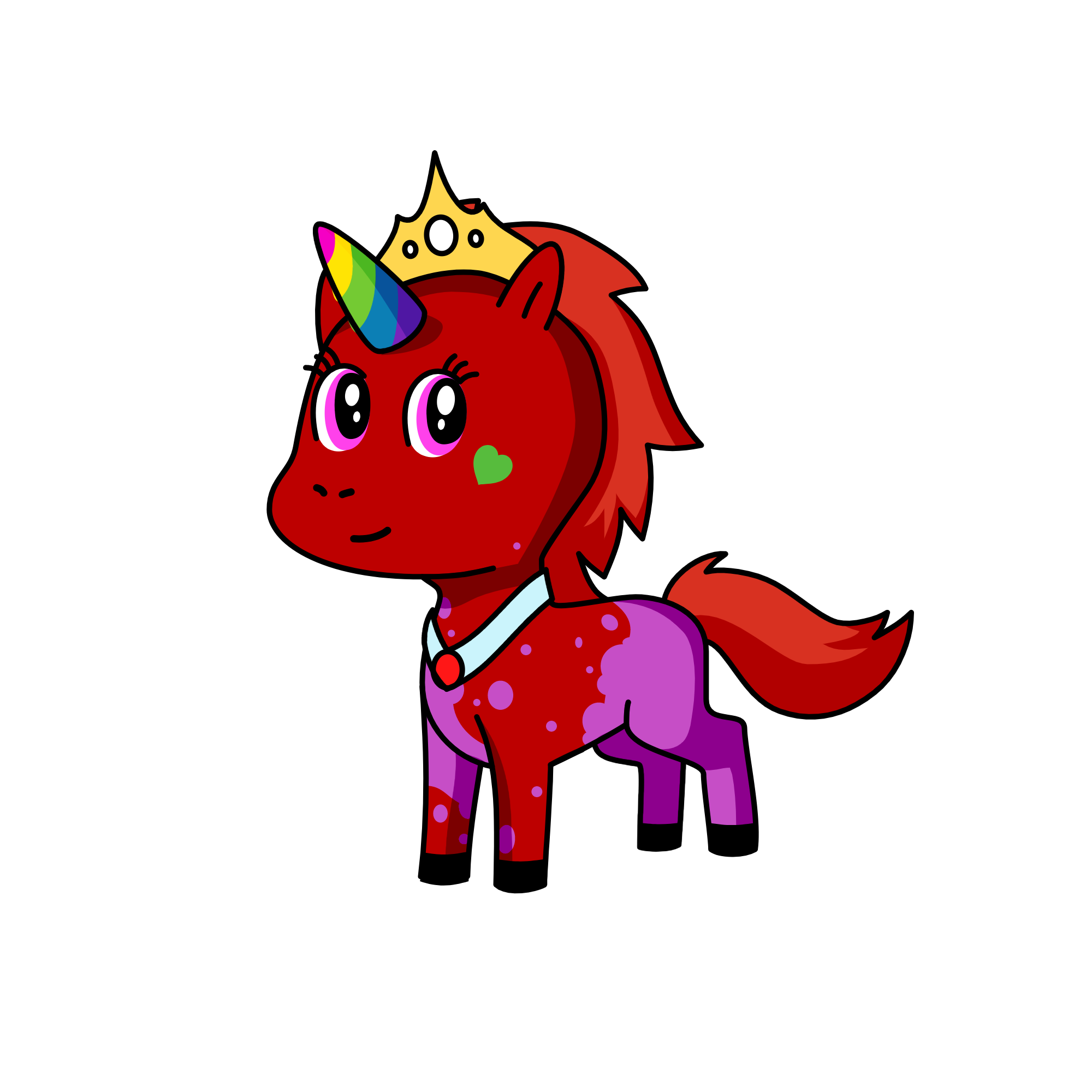 prinsess, the unicorn