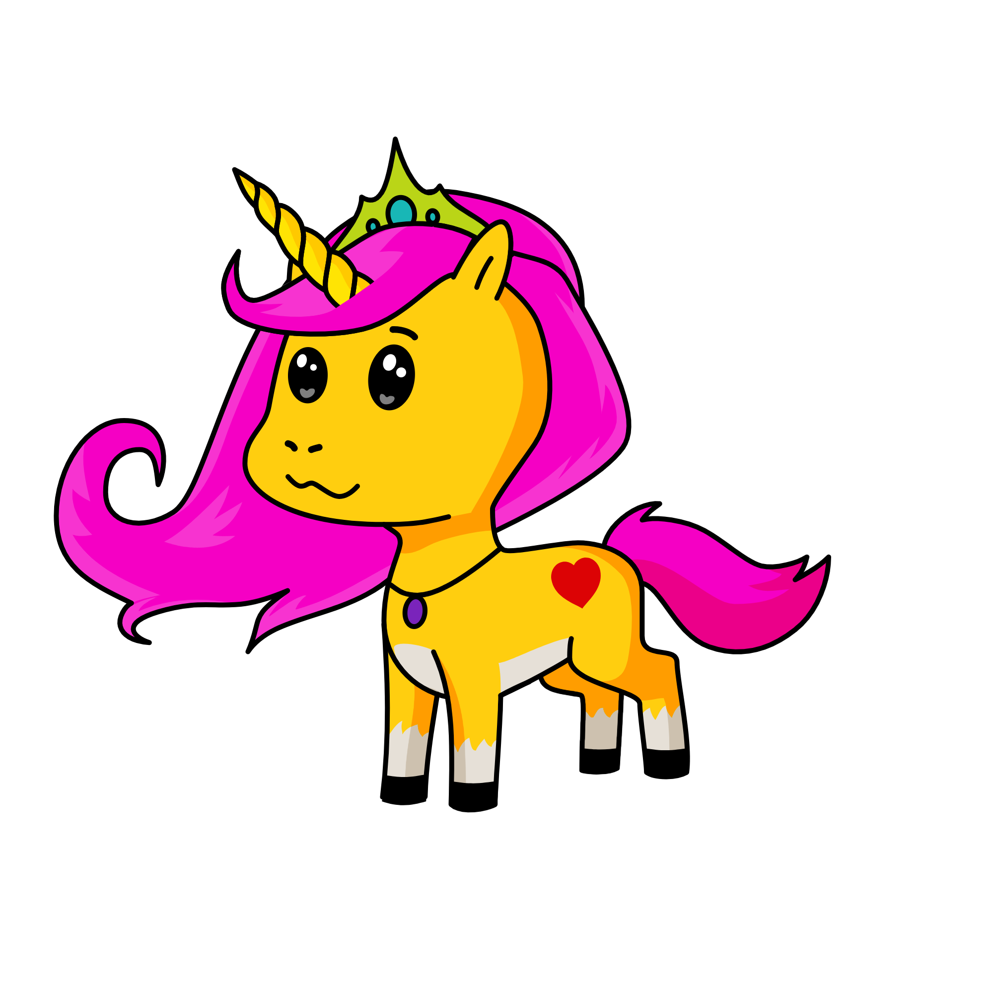 elif, the unicorn