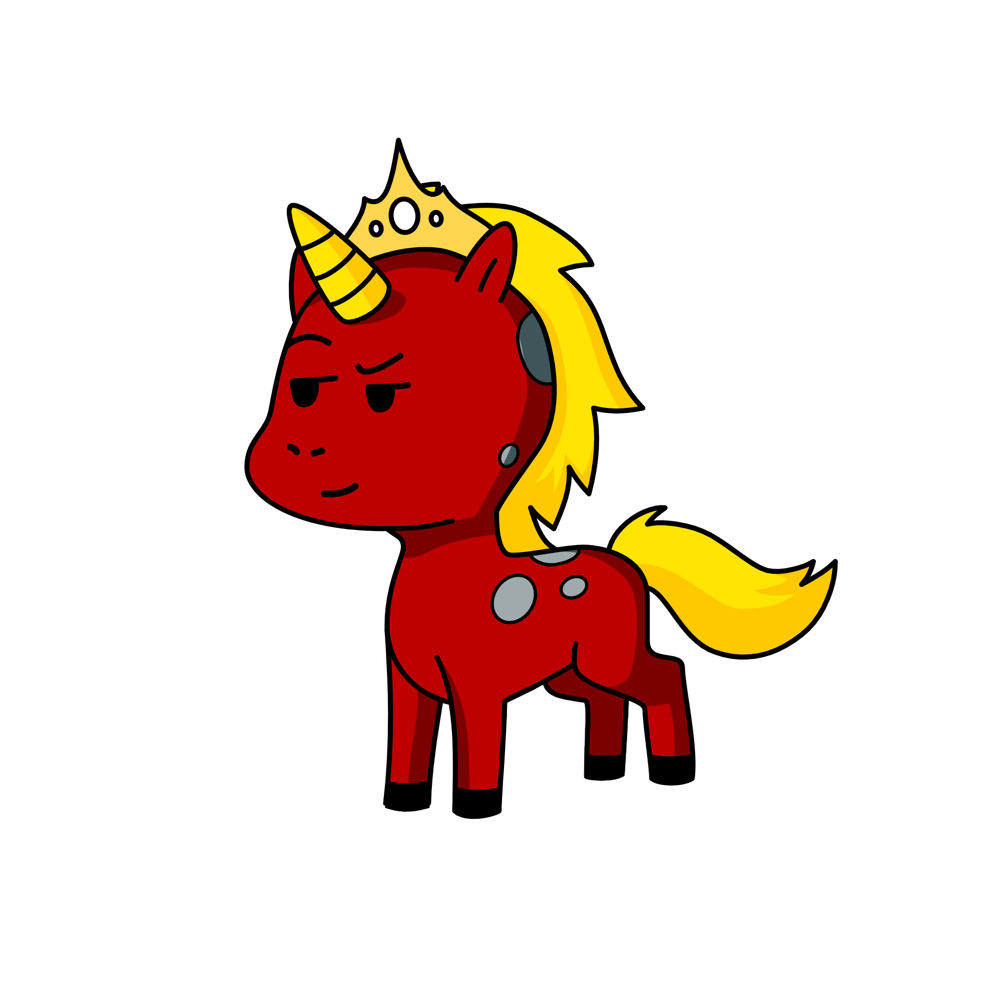 queen, the unicorn
