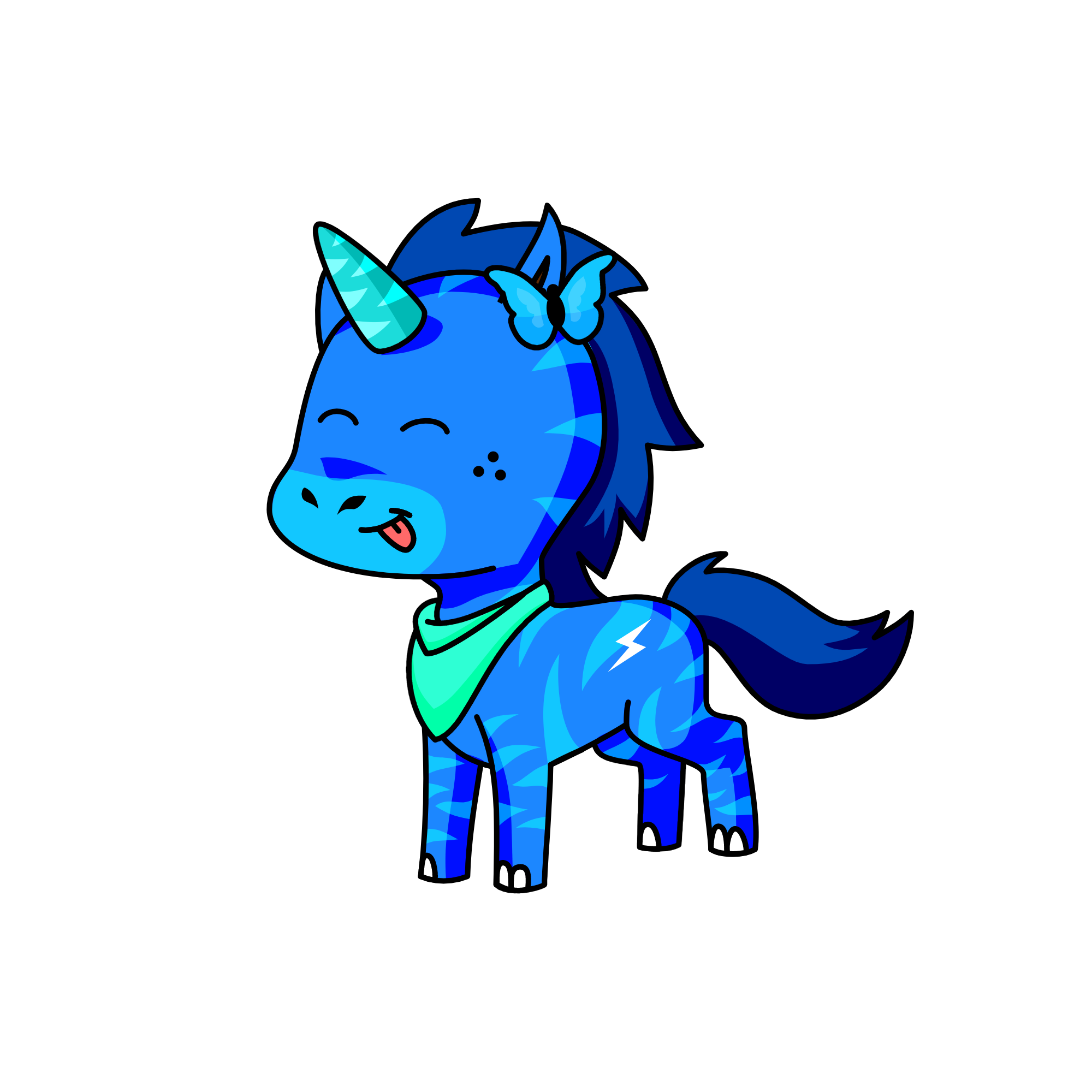 SHUPI, the unicorn