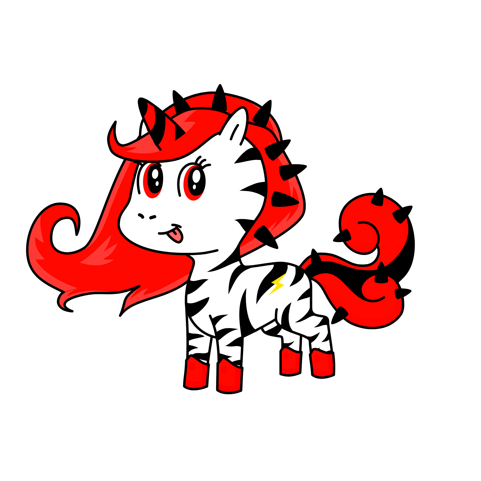 my oc, the unicorn