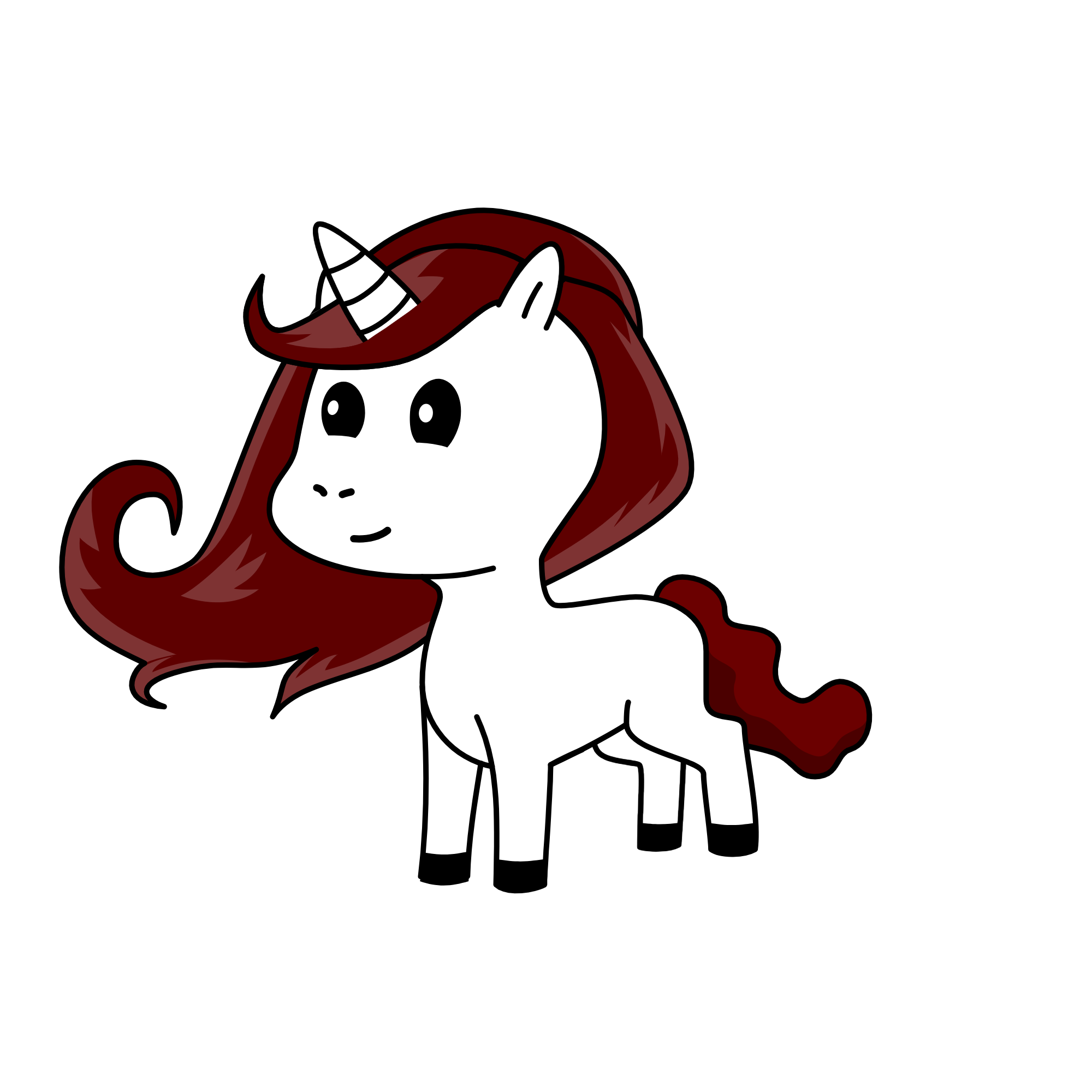 Dee, the unicorn