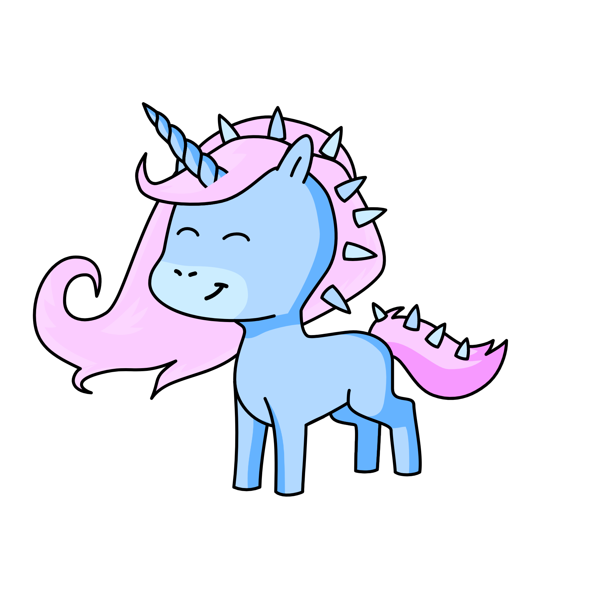 Icydessa, the unicorn