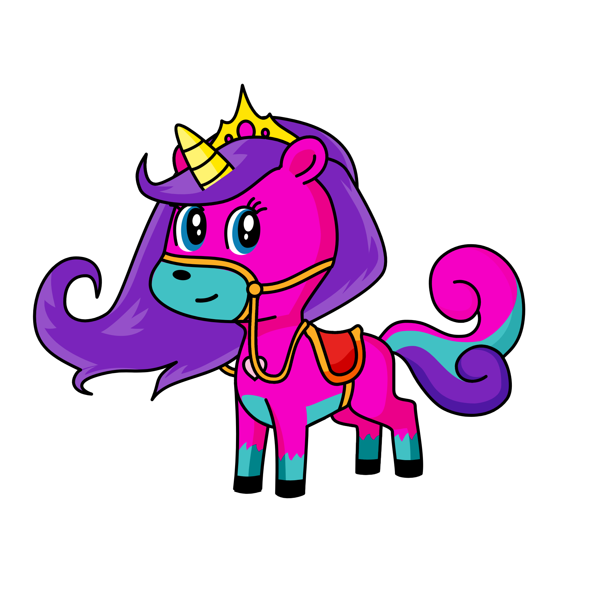 Shimmer, the unicorn