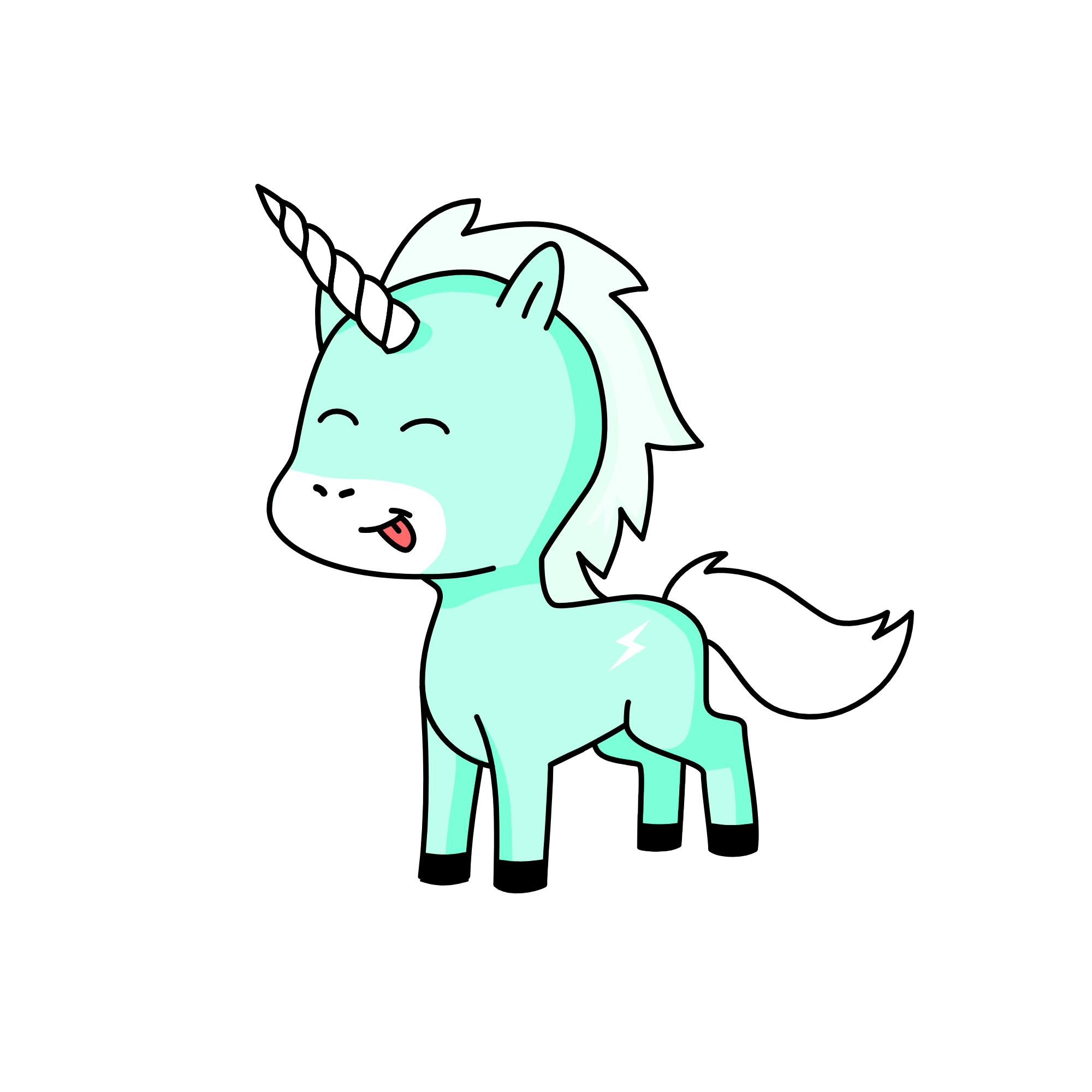 Snowy, the unicorn