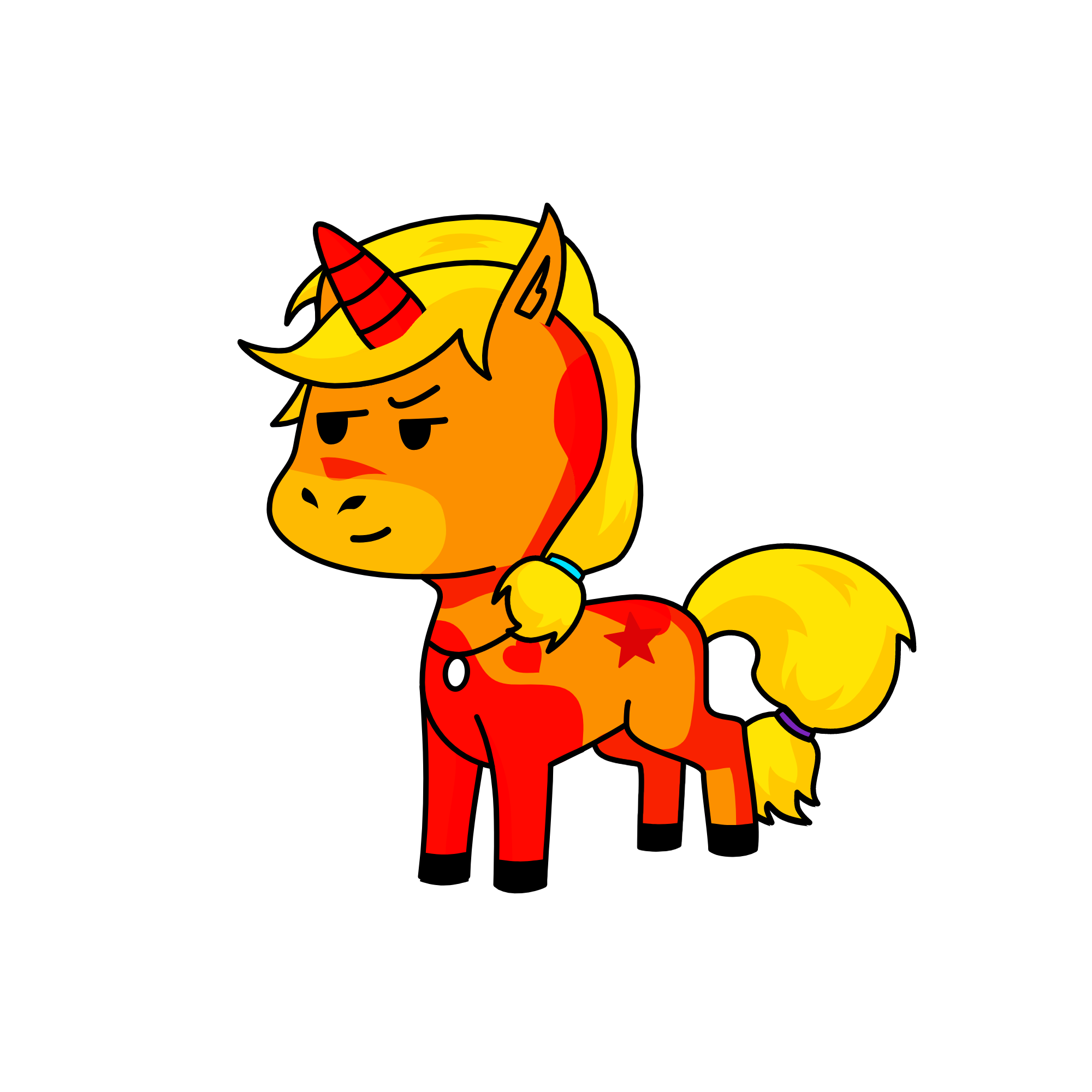 hi, the unicorn