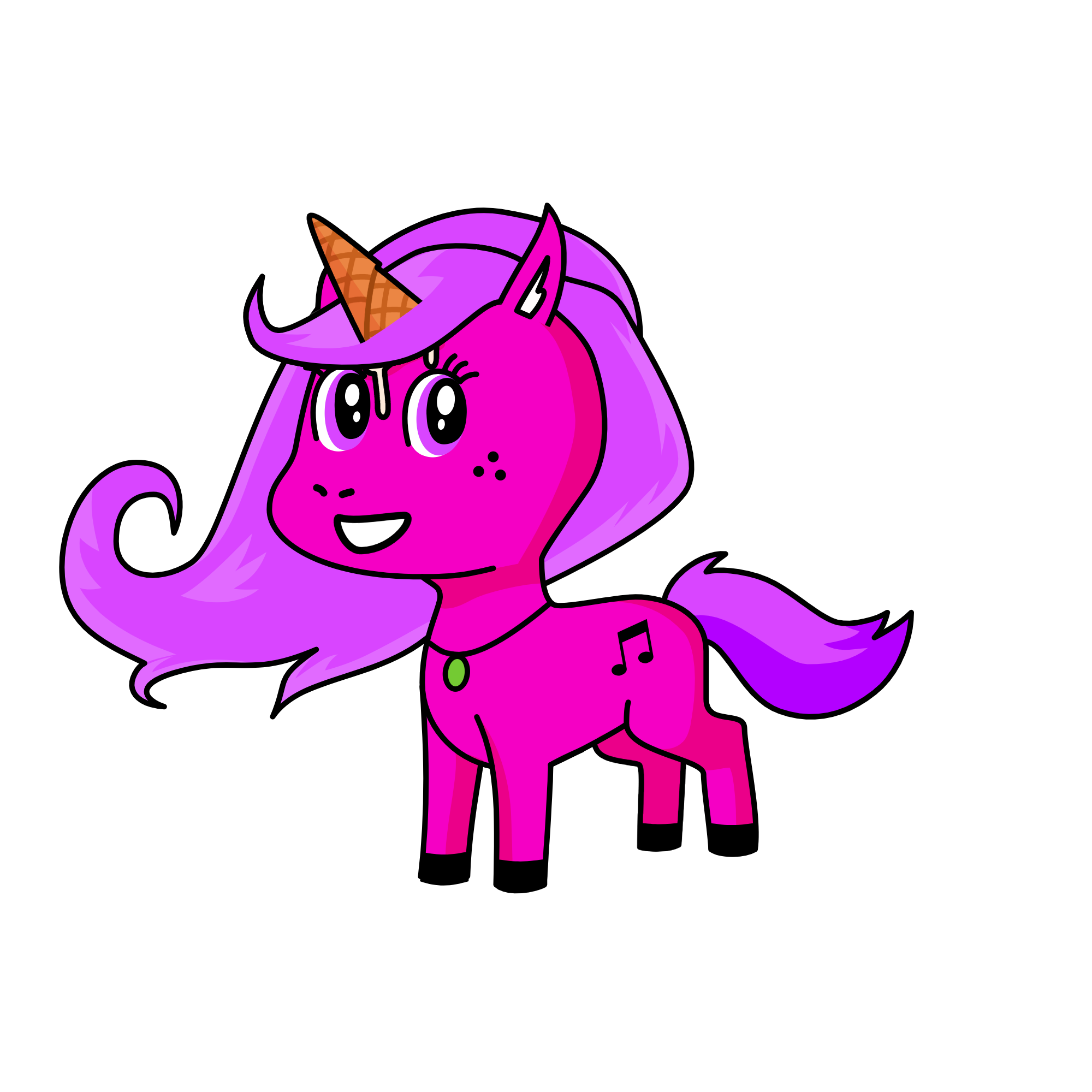 Pinkie Pie, the unicorn