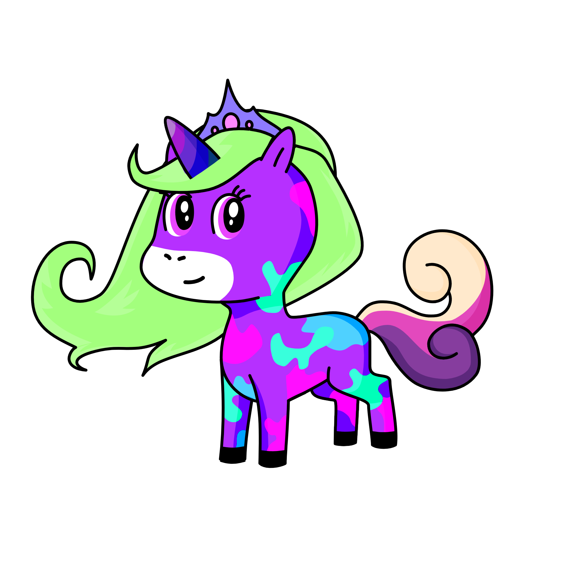 princess, the unicorn