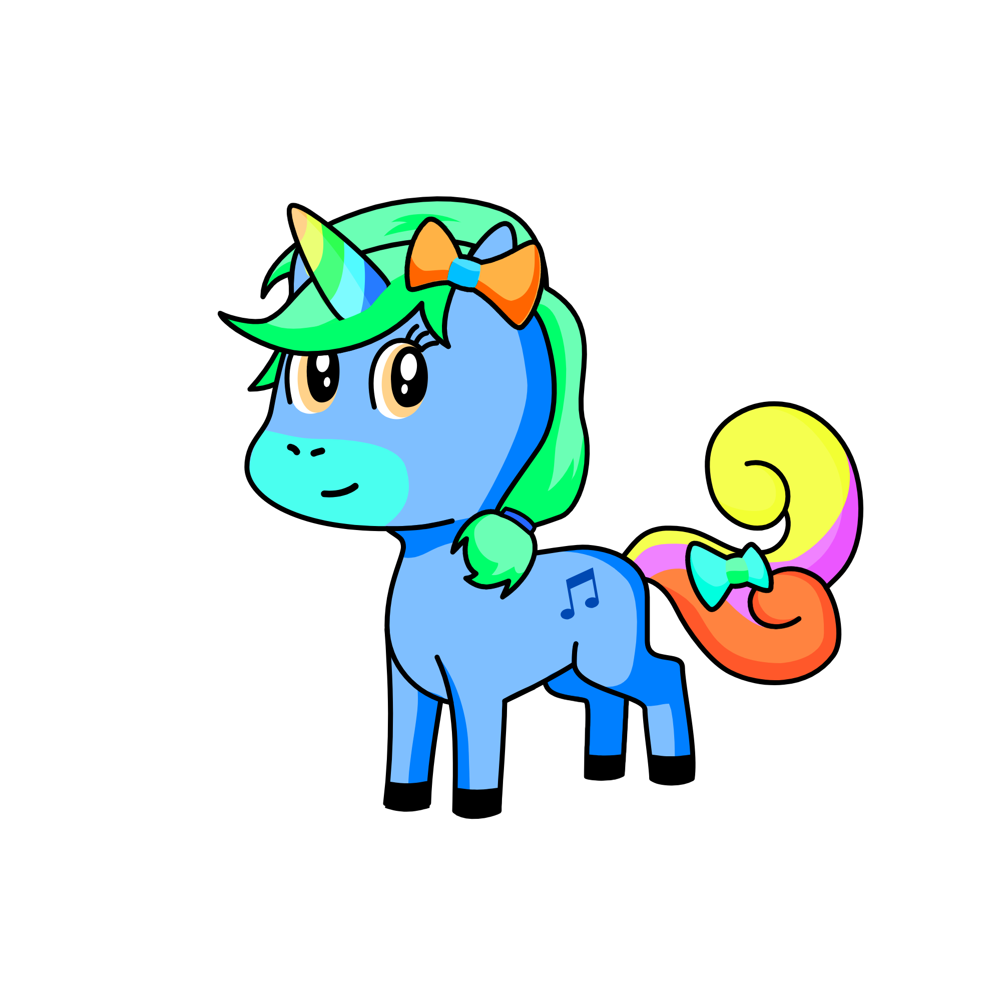 Stella, the unicorn