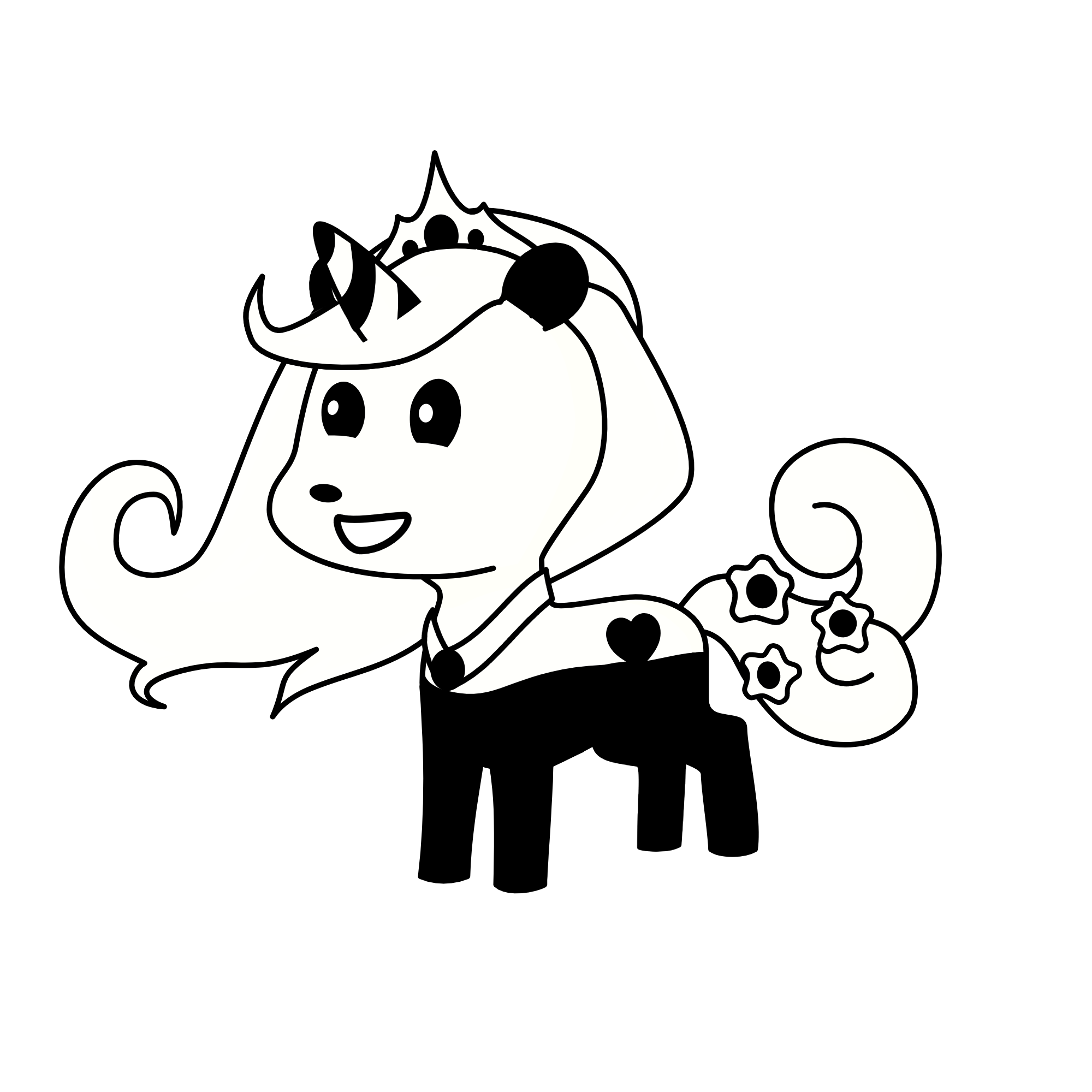 black velvet inferno, the unicorn