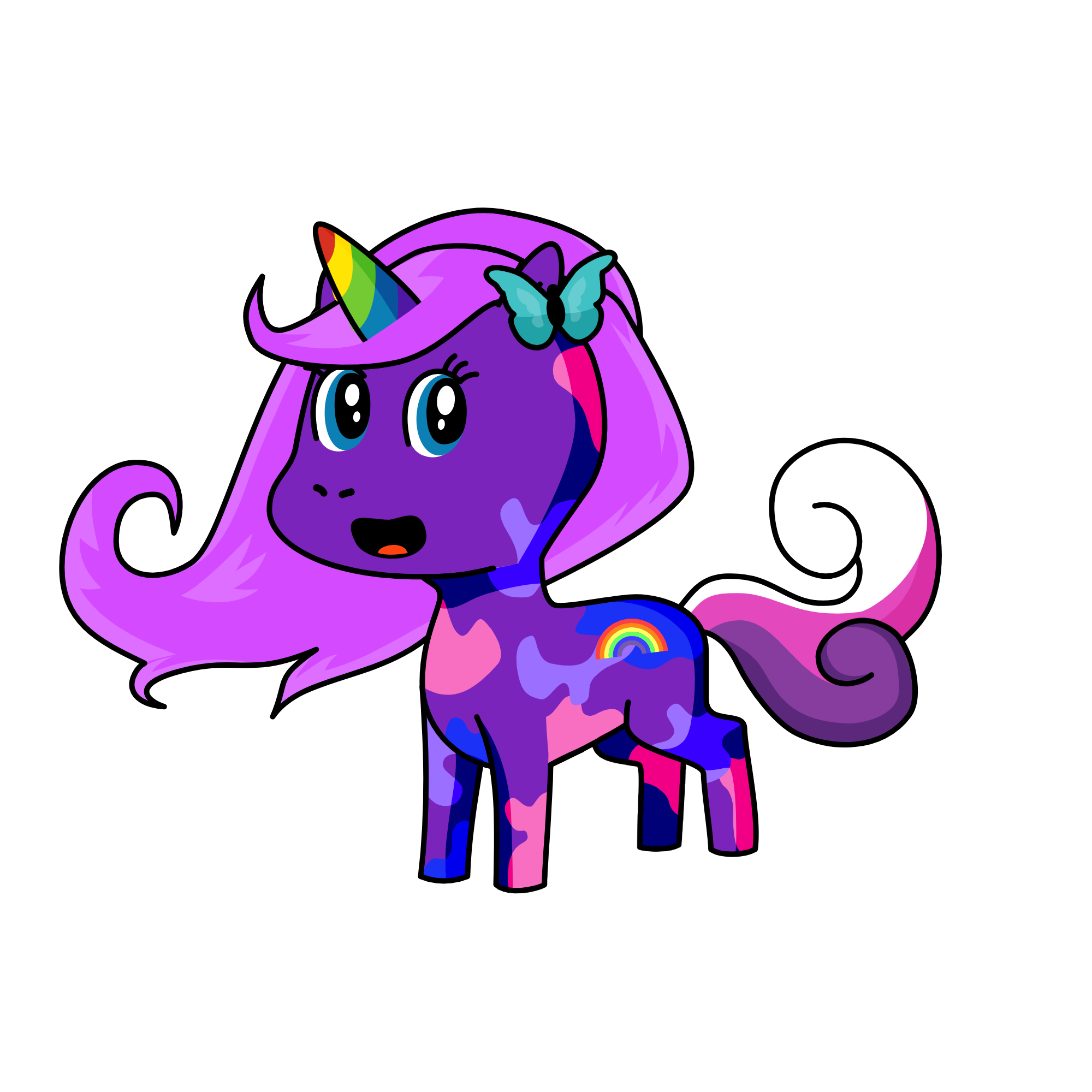 Katie Cookie, the unicorn