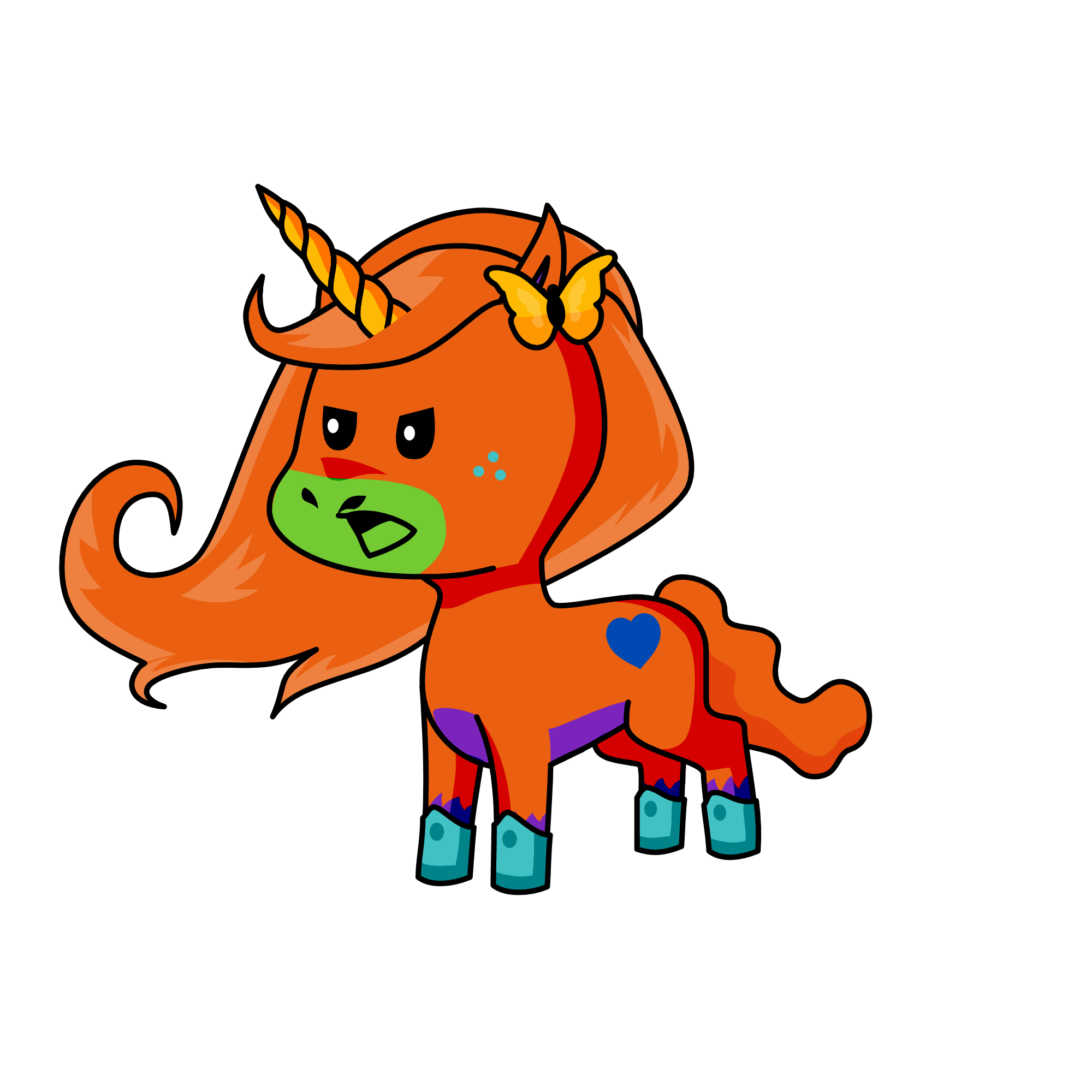 DORA, the unicorn