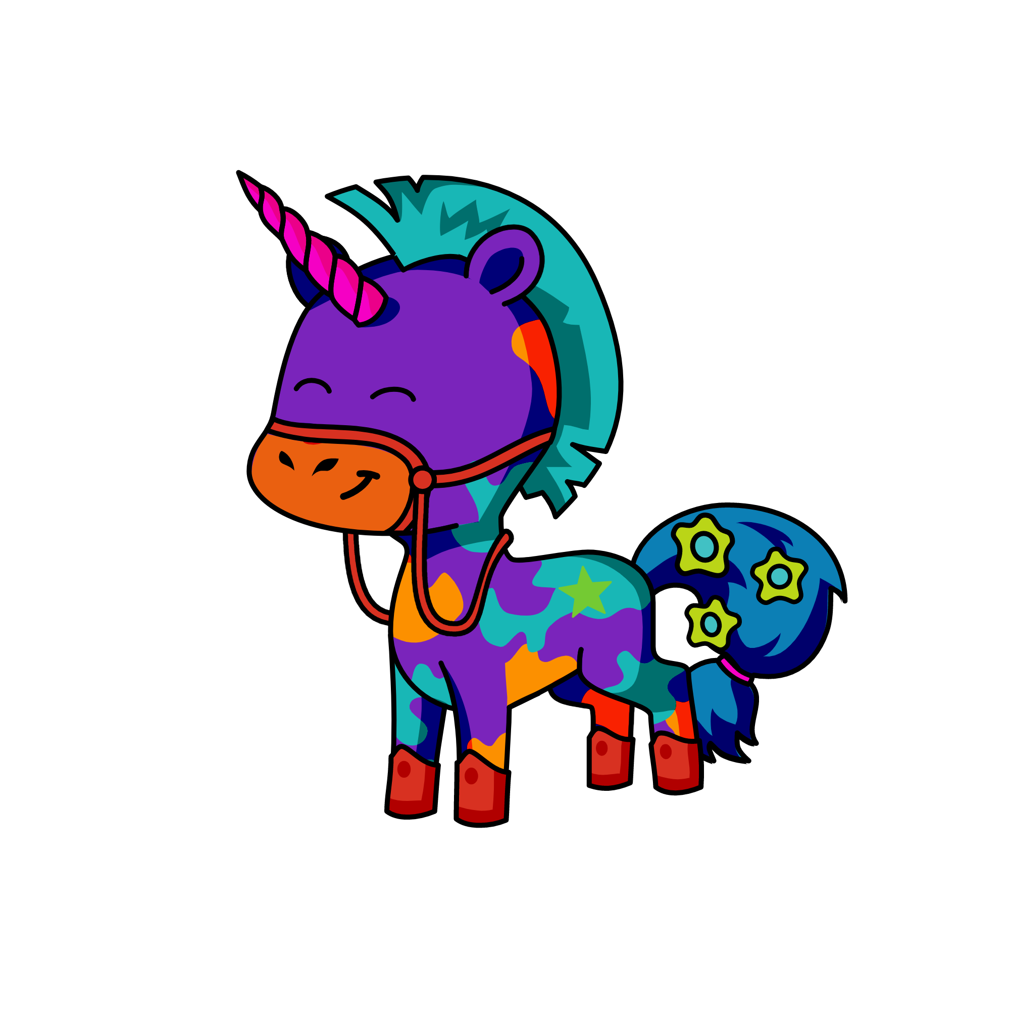 Swiper, the unicorn