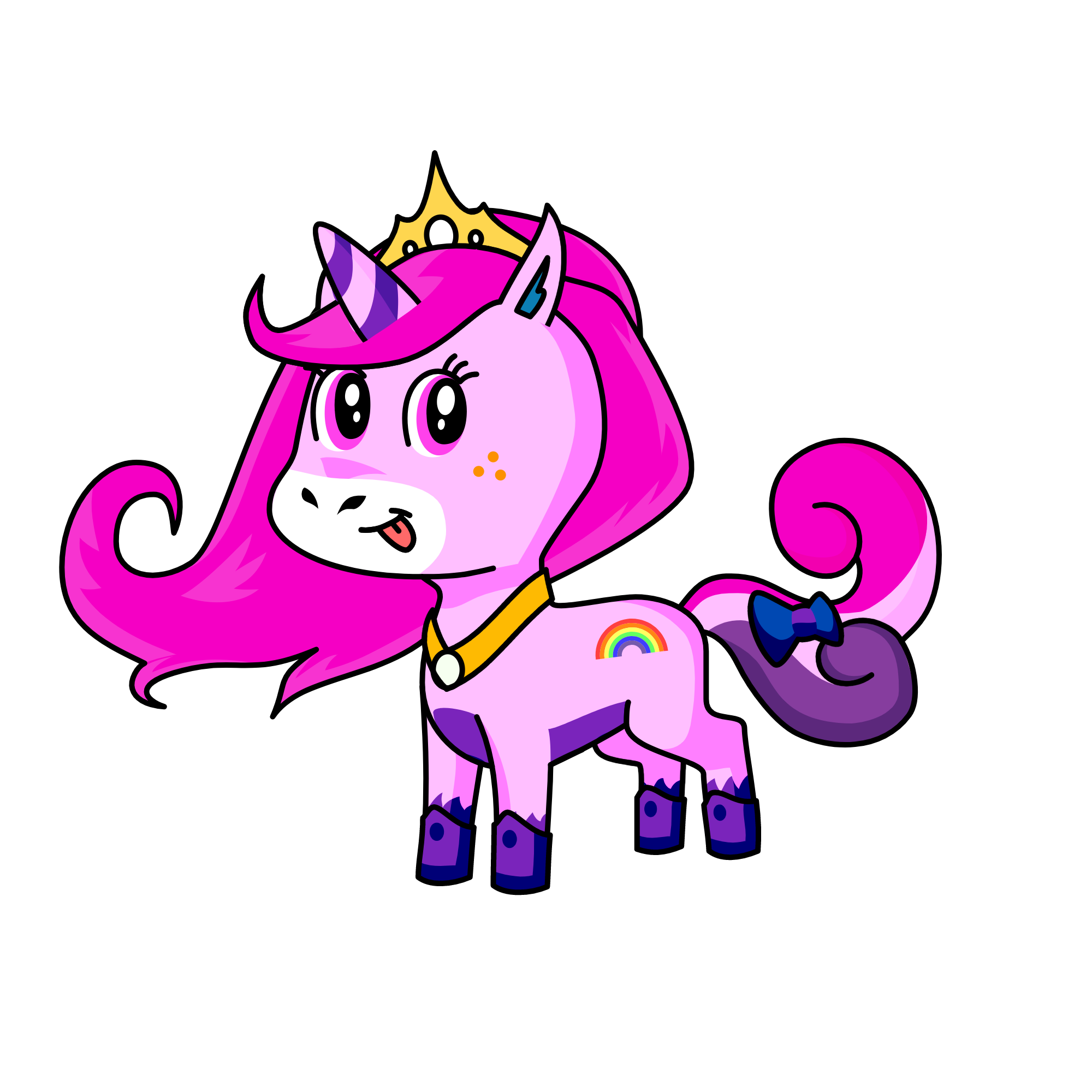Starbluterfly, the unicorn