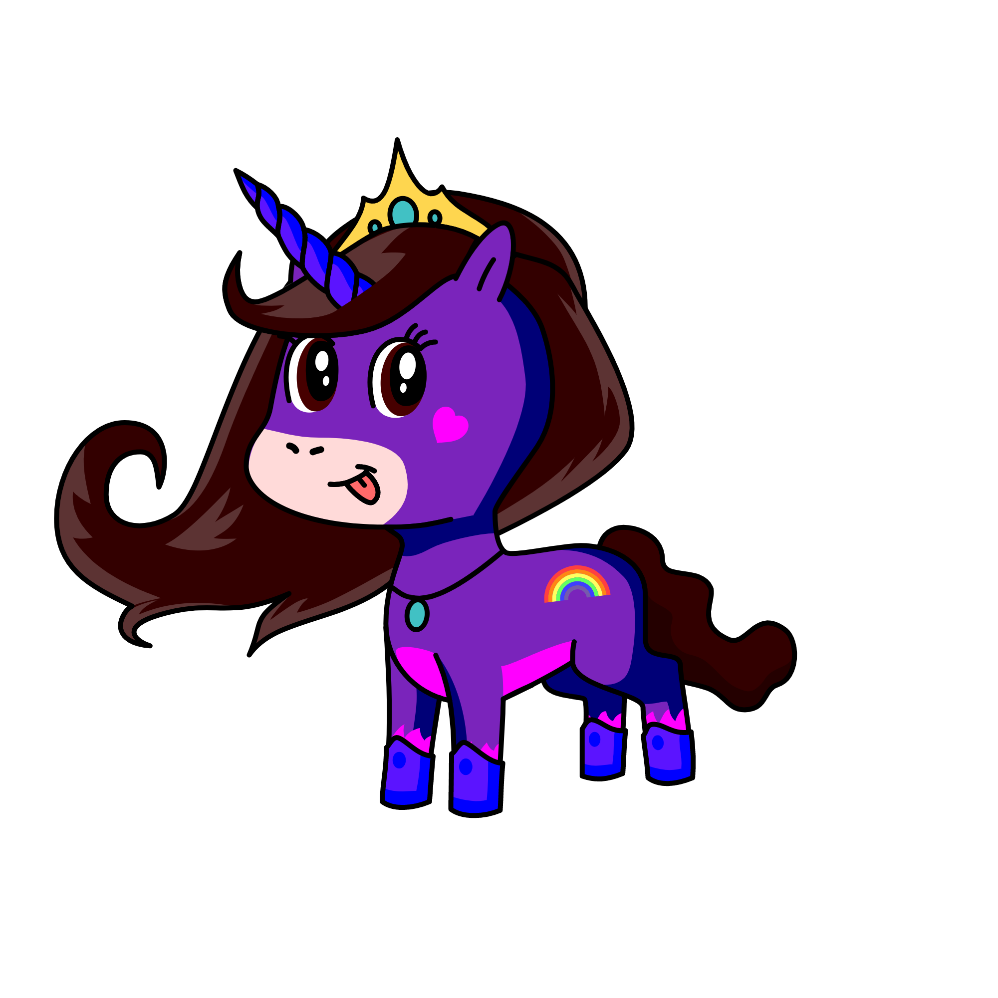 violeta, the unicorn
