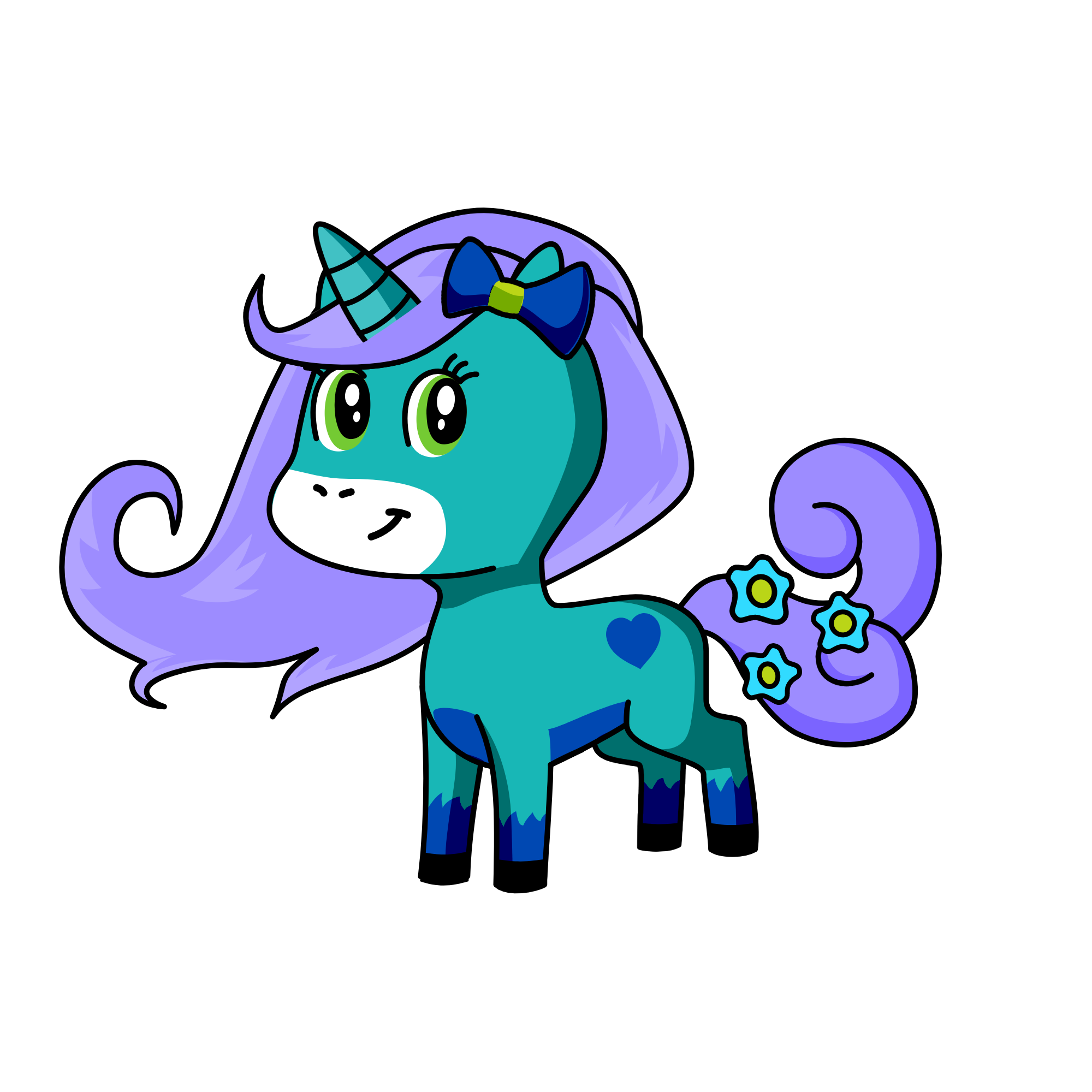 Holly, the unicorn