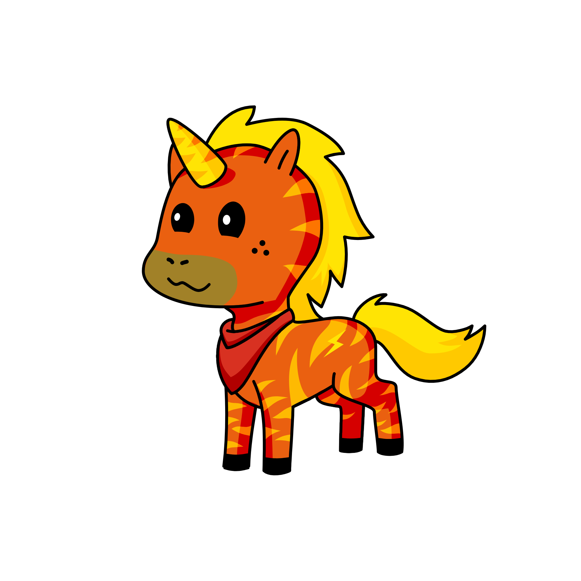 Sugar, the unicorn