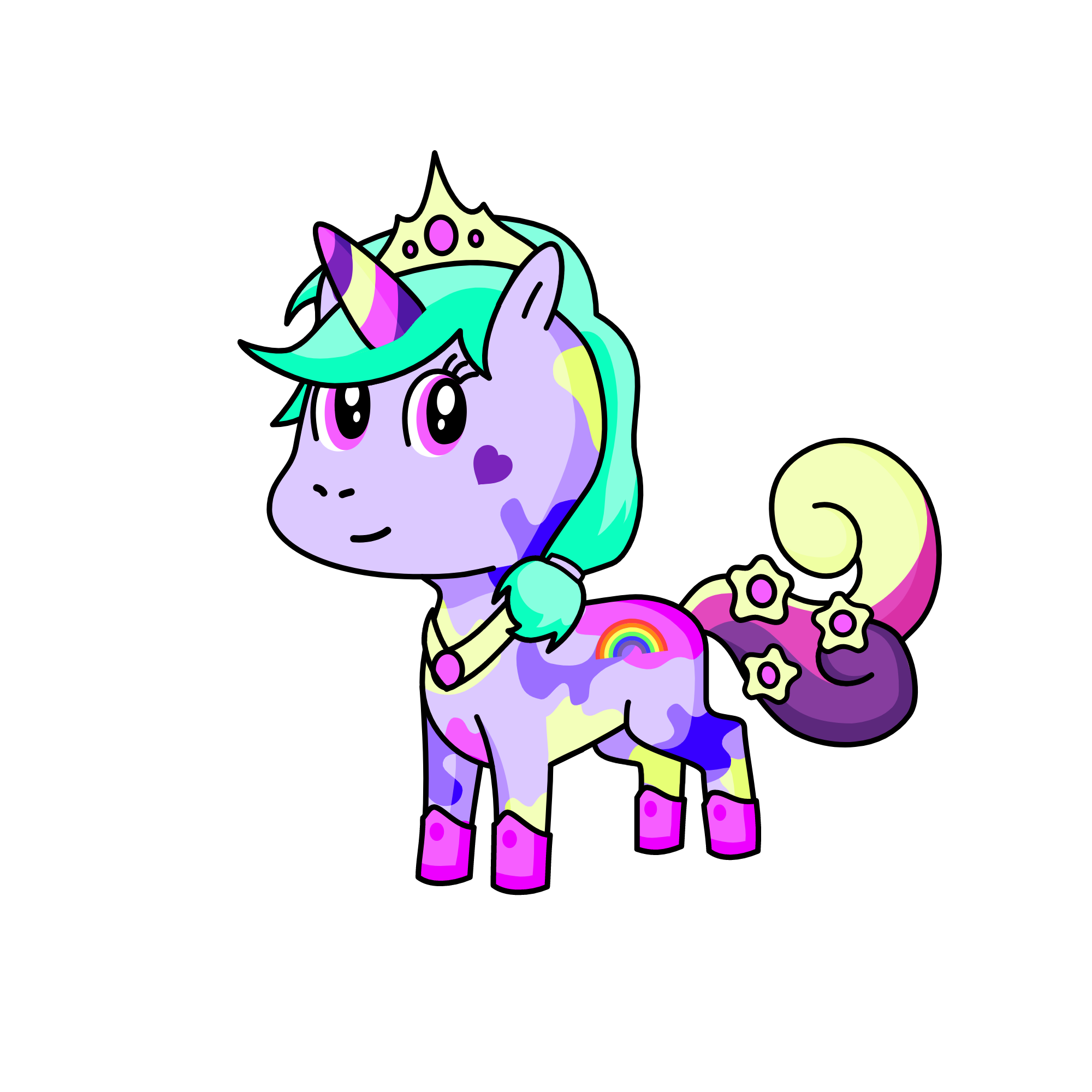Sparkle Burnet, the unicorn