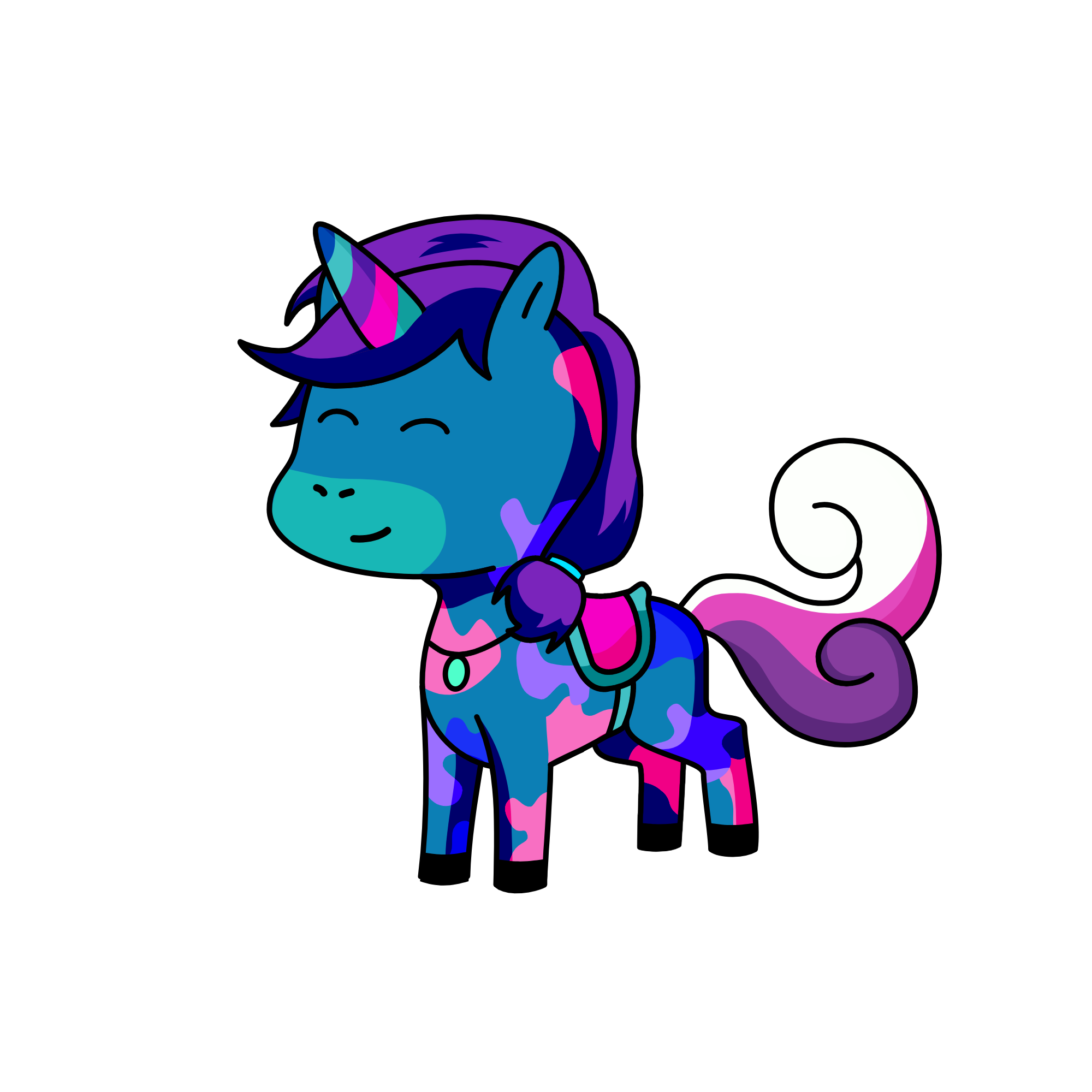 Pegasus, the unicorn