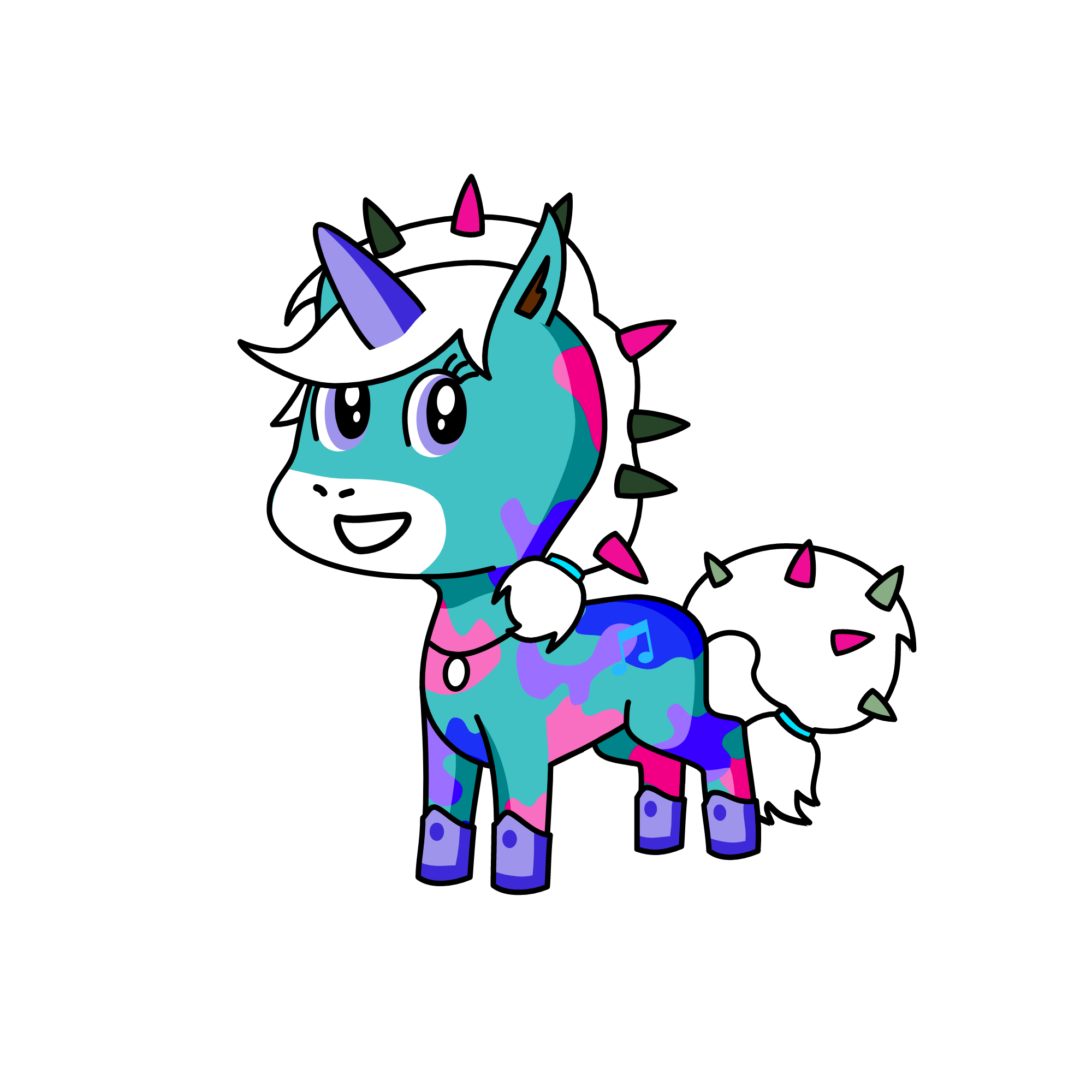 kc, the unicorn