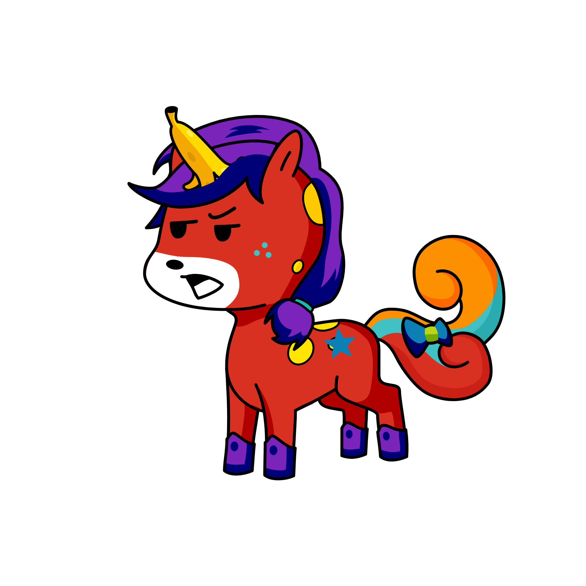 Bano, the unicorn