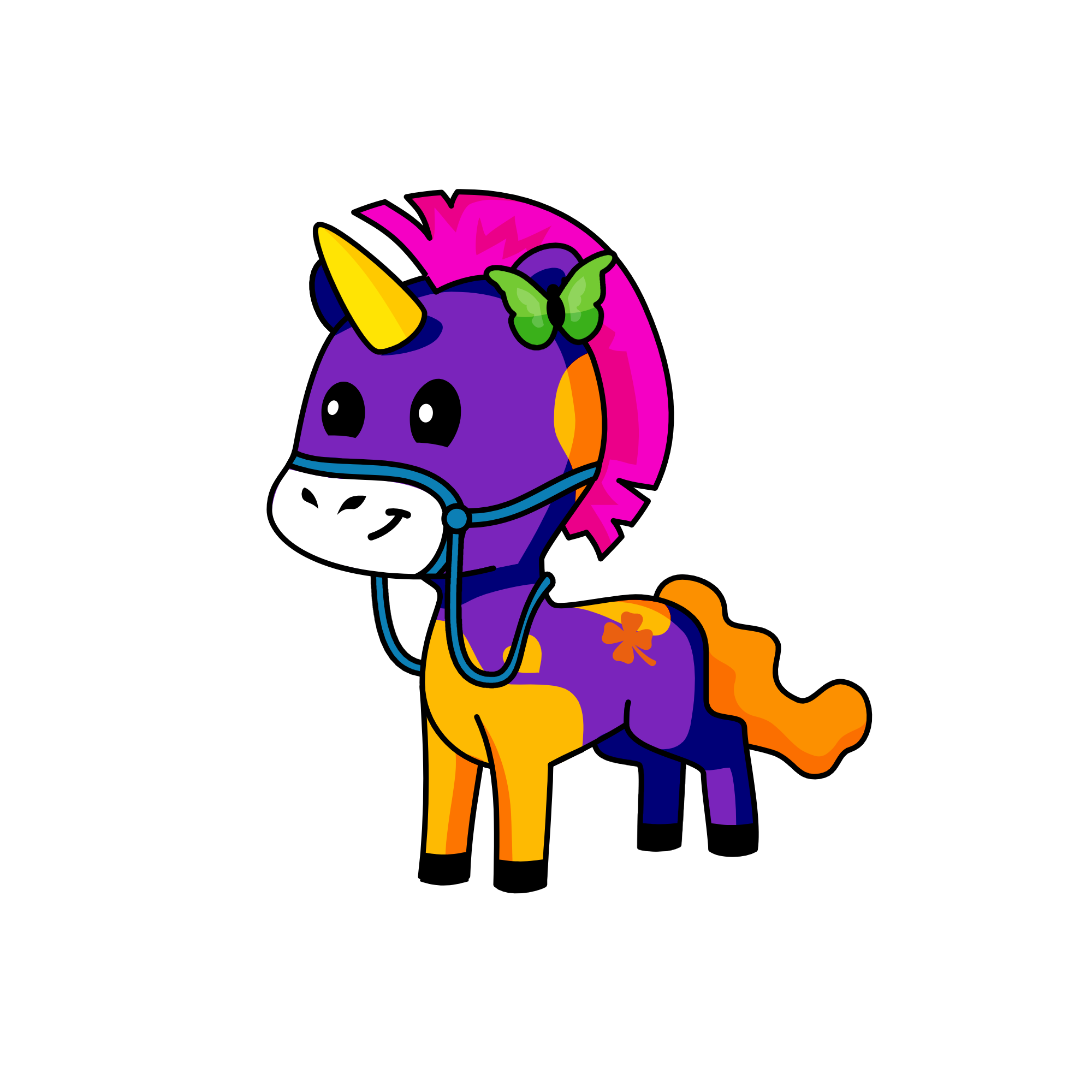 Gaben, the unicorn