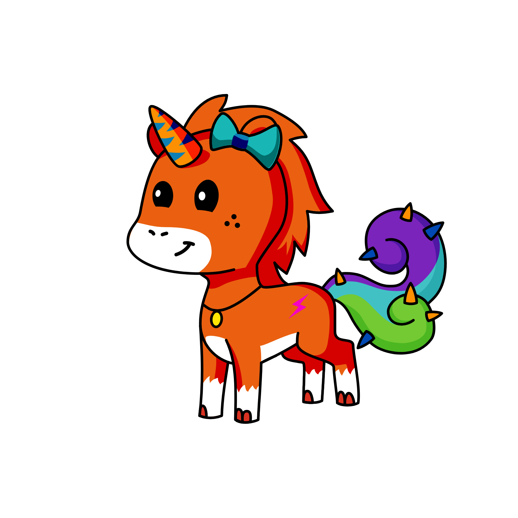 Sparky, the unicorn