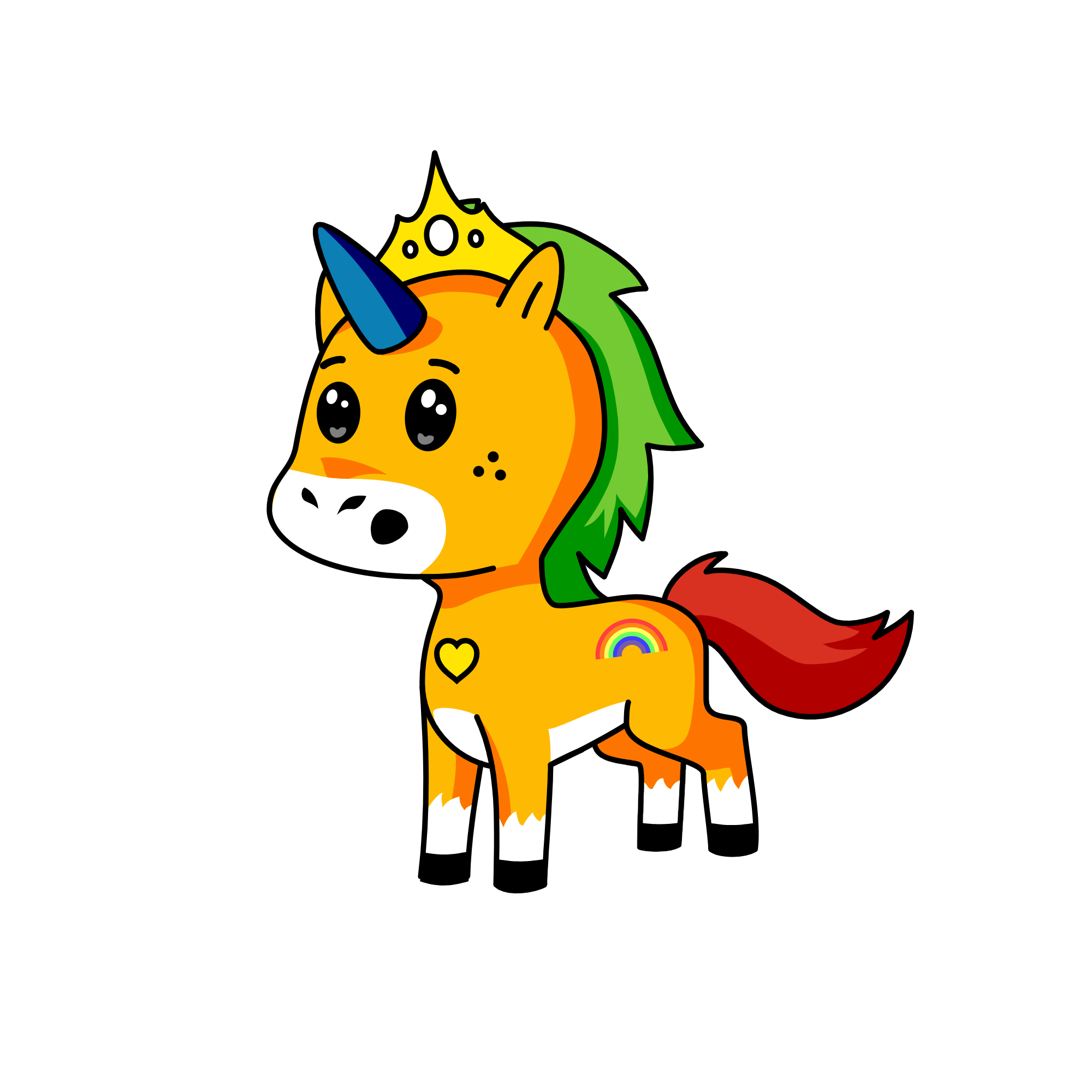 Princess Anna, the unicorn