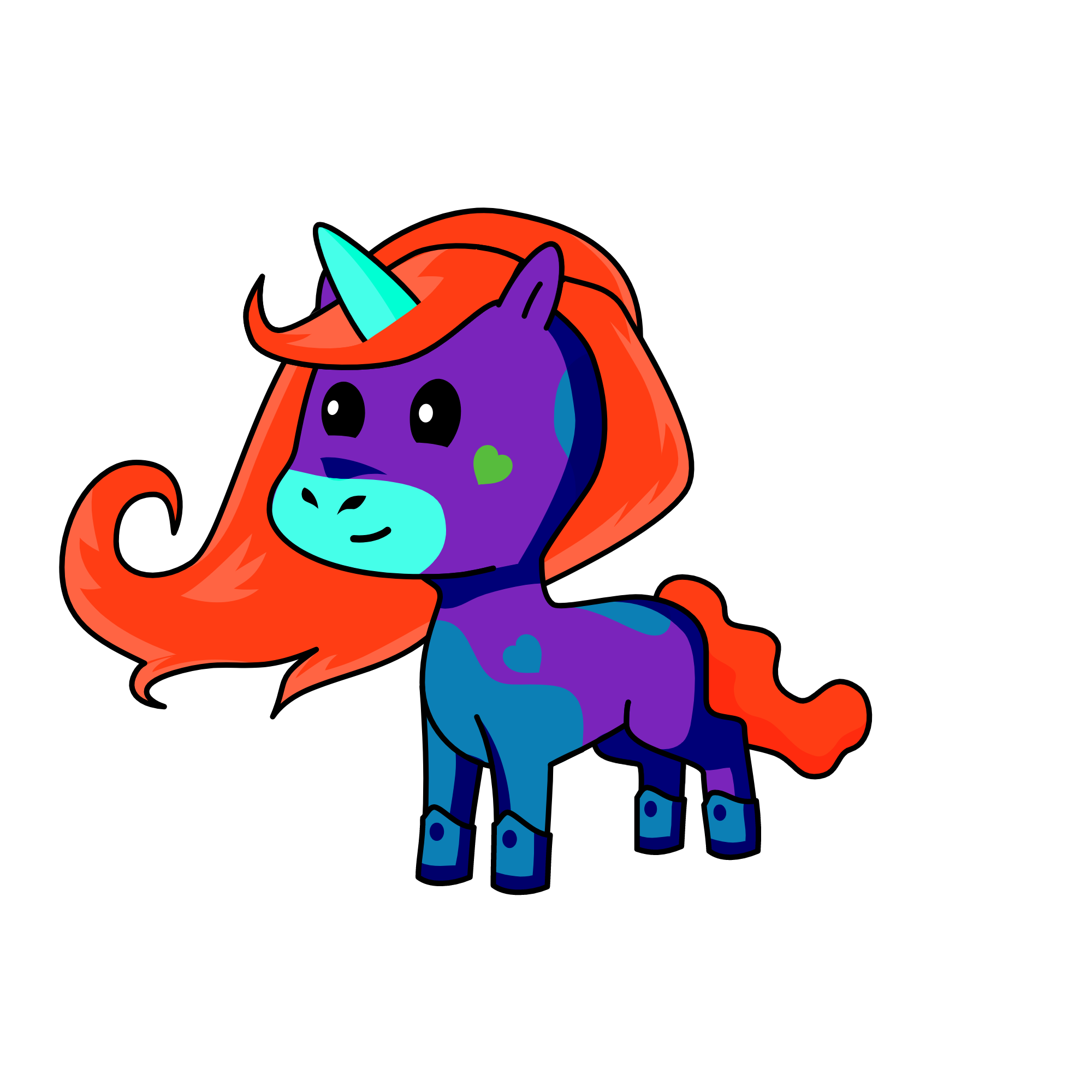 Isla, the unicorn