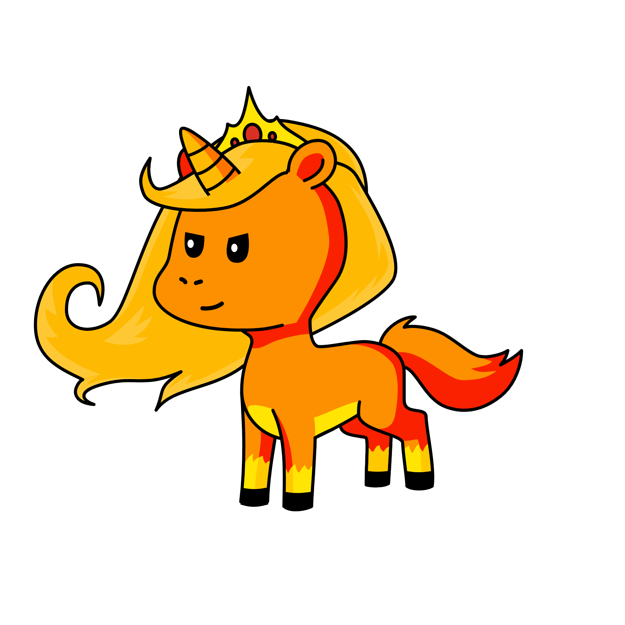 Fire!, the unicorn