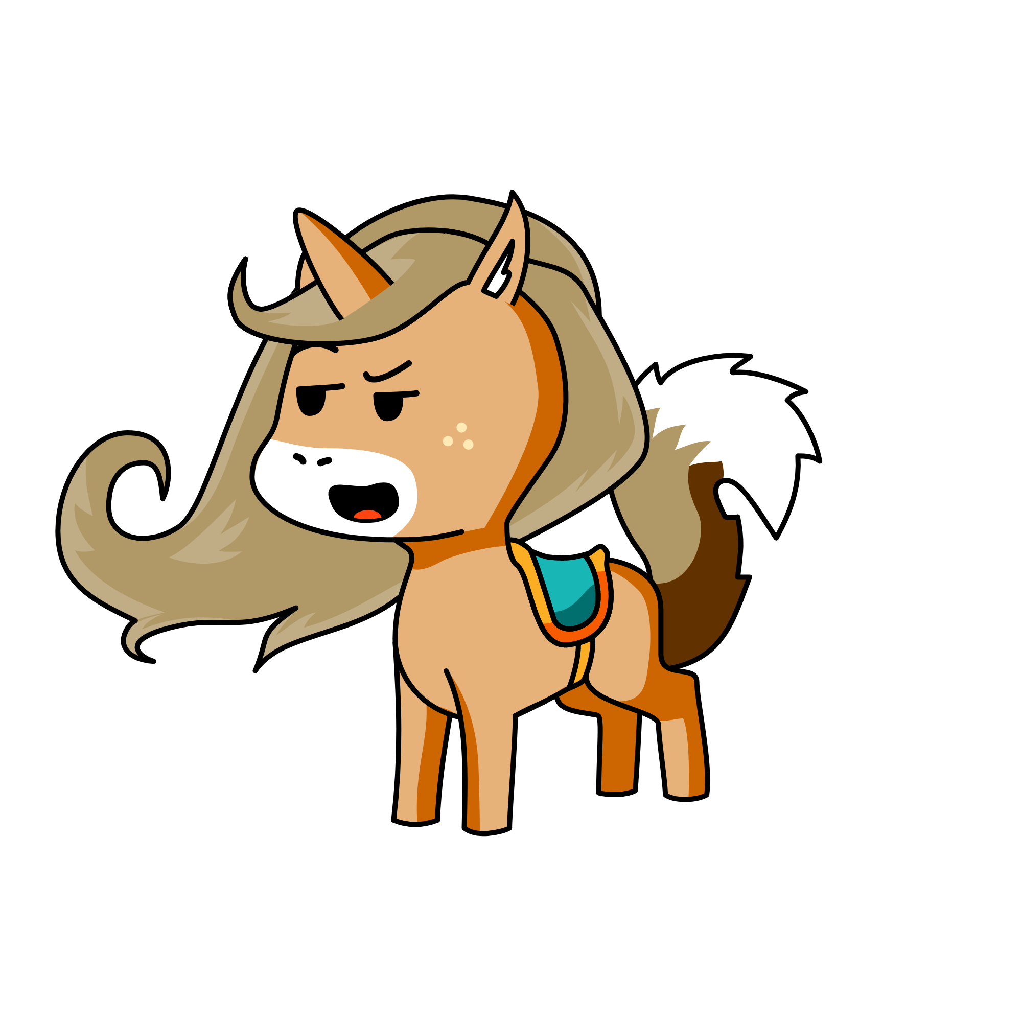 Porca, the unicorn