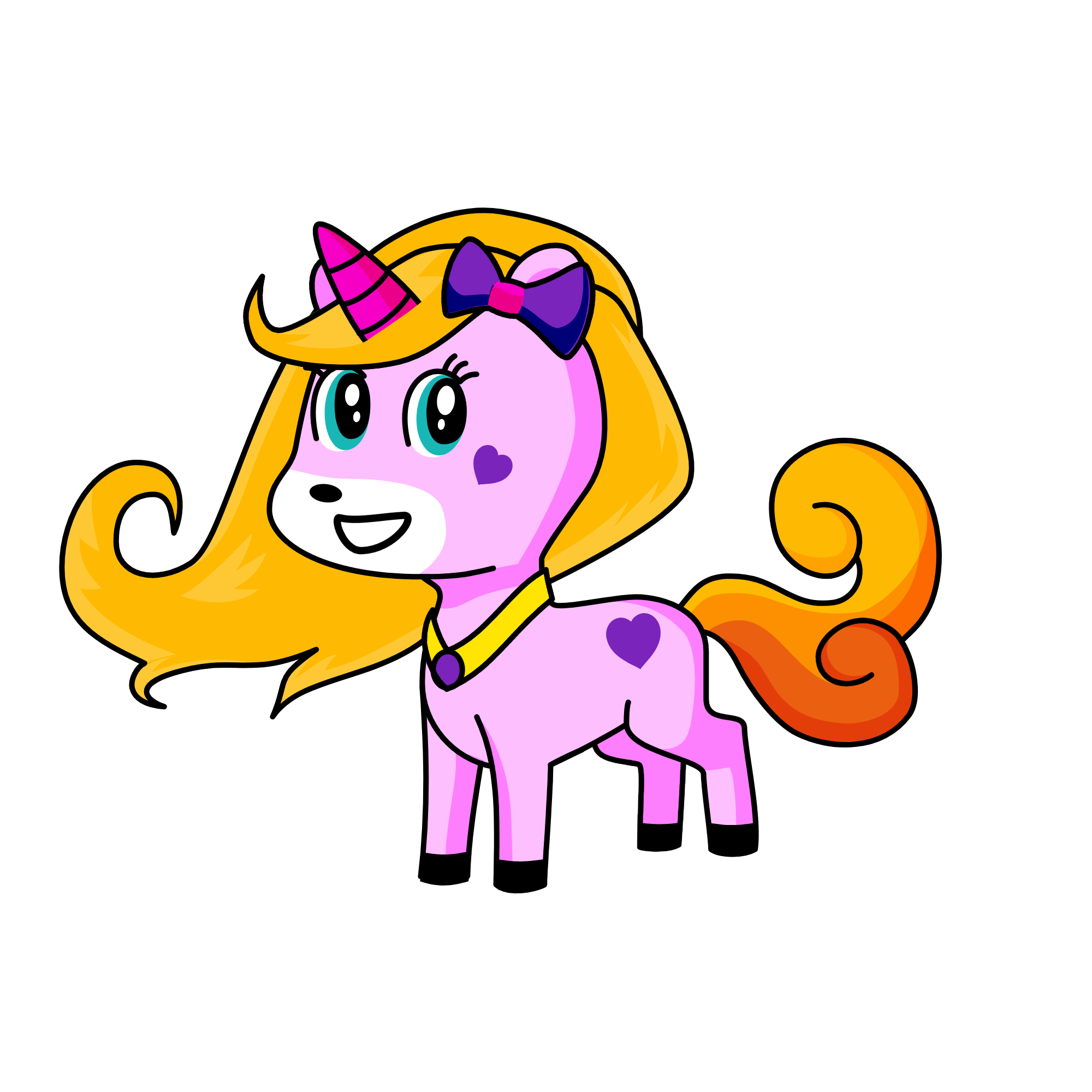 Unicorn Pinky, the unicorn