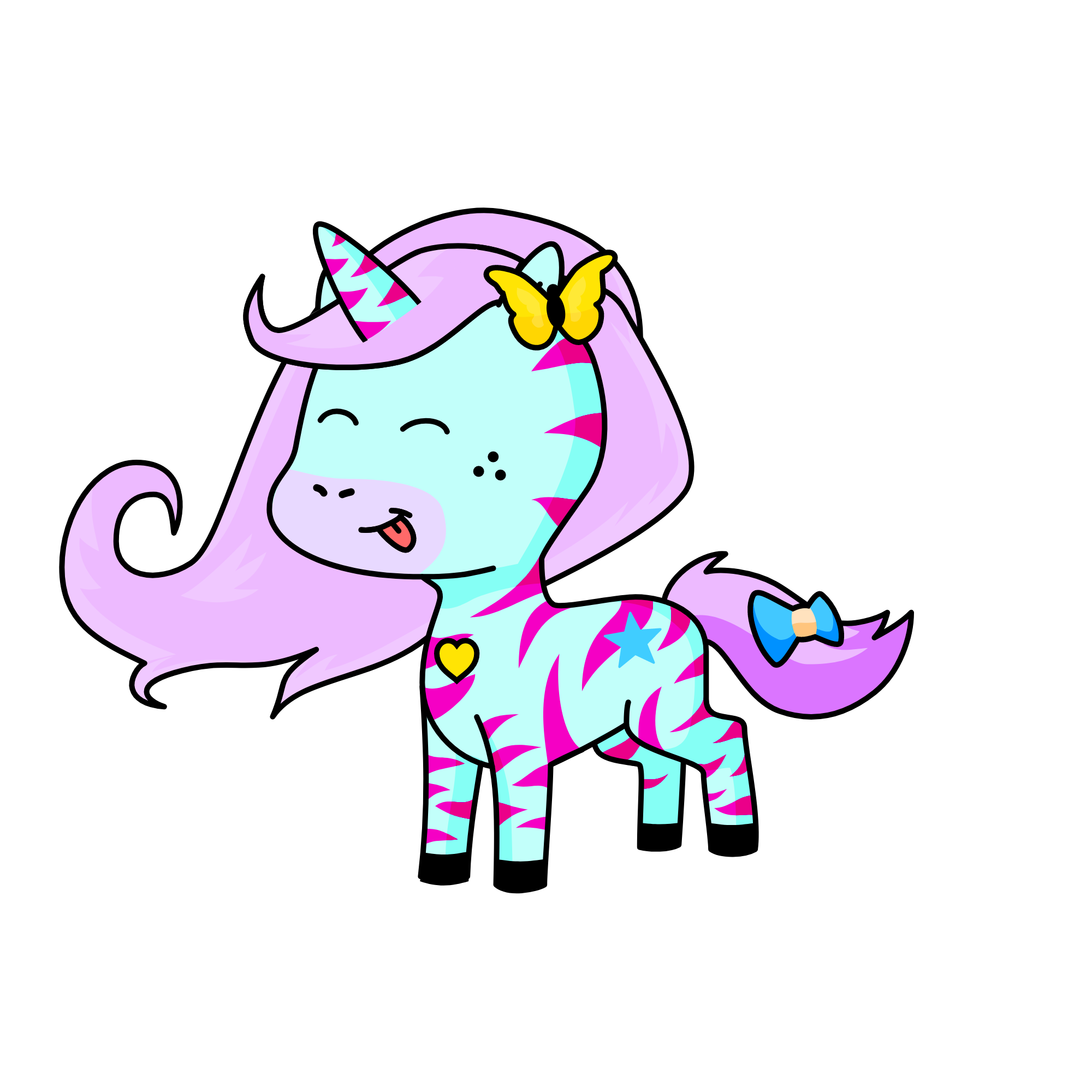 dazzlene, the unicorn