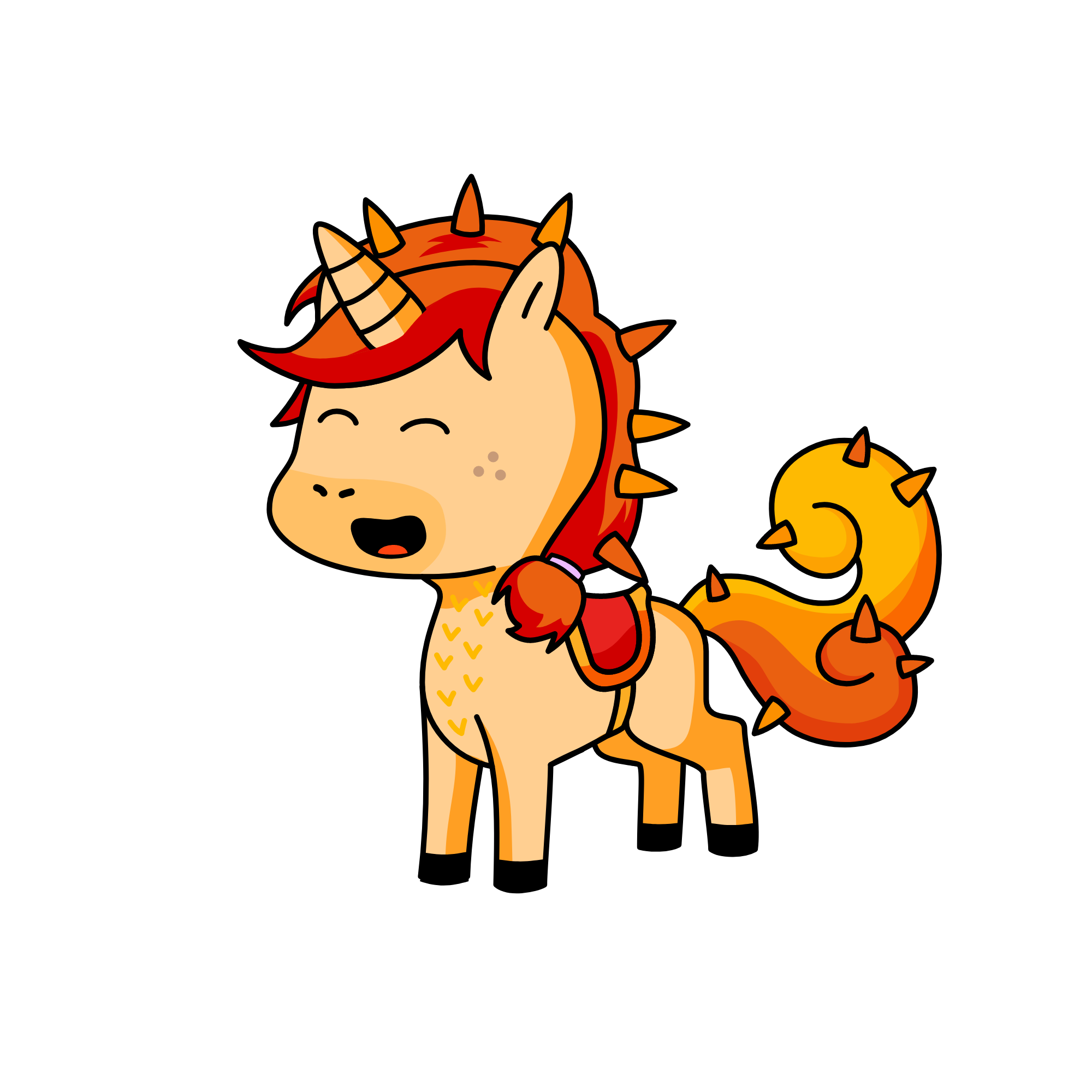 caroline, the unicorn