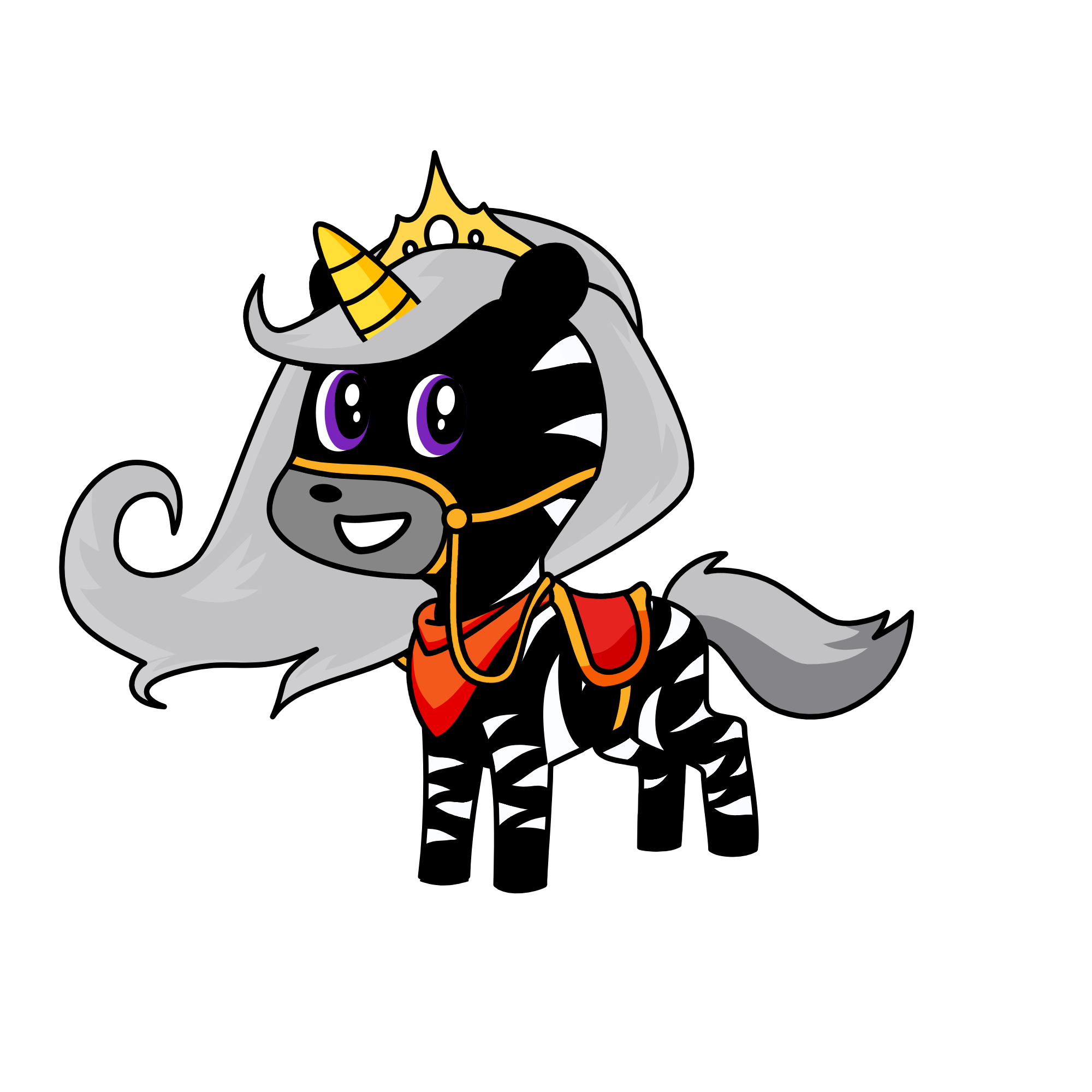 Unicorn Blacky, the unicorn