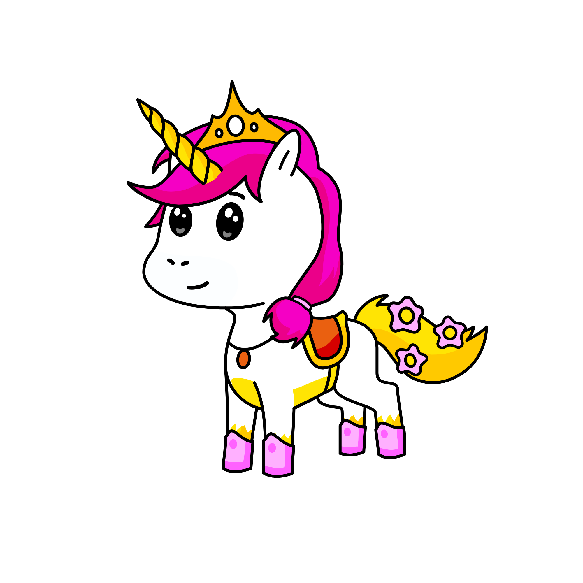 Rielle, the unicorn