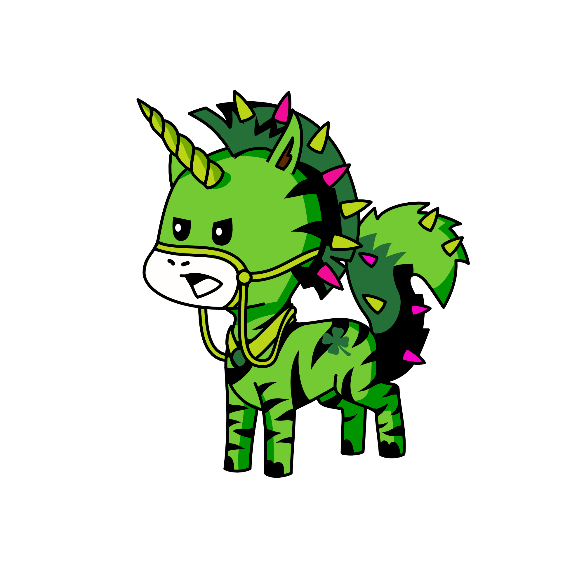 bolded, the unicorn