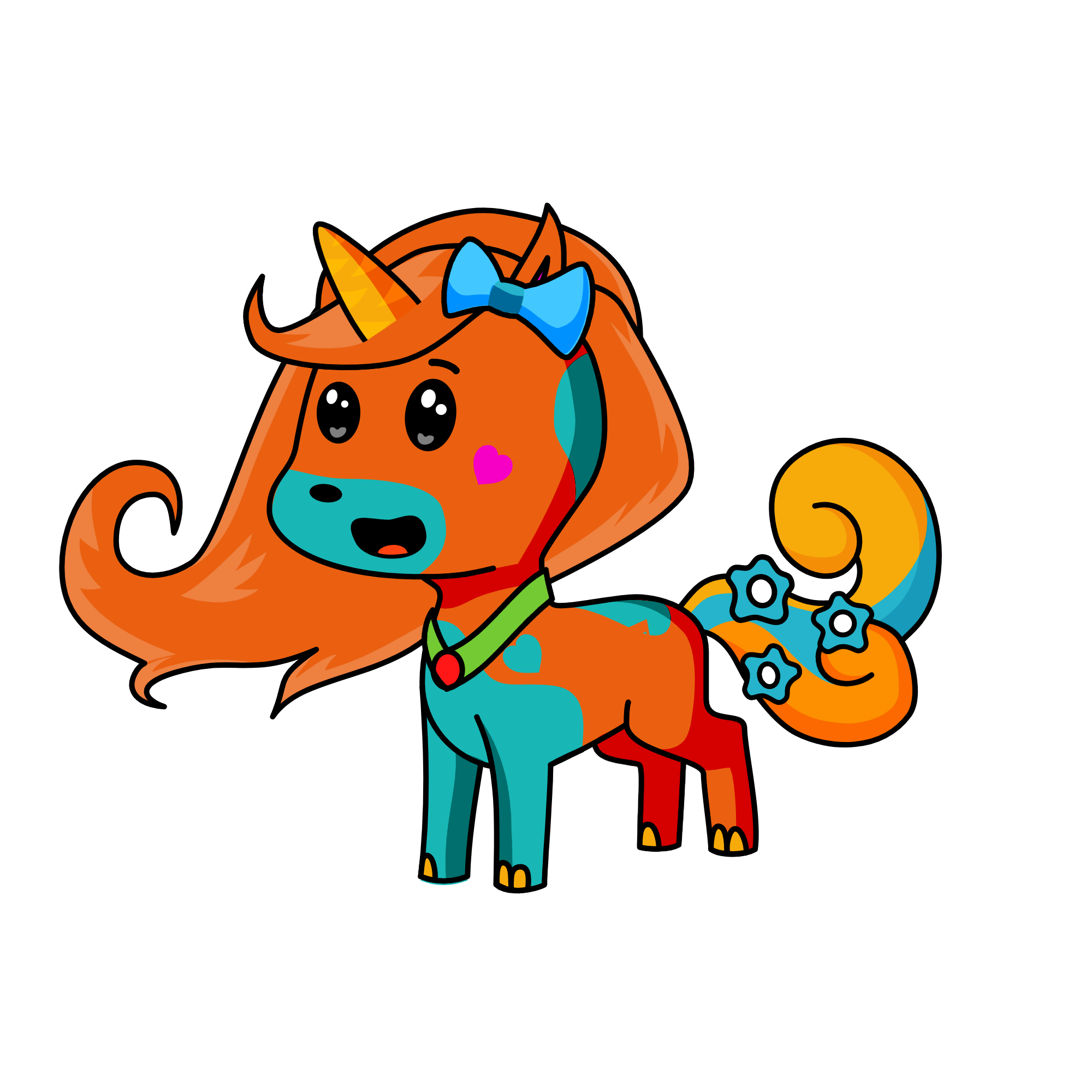 sparkles, the unicorn