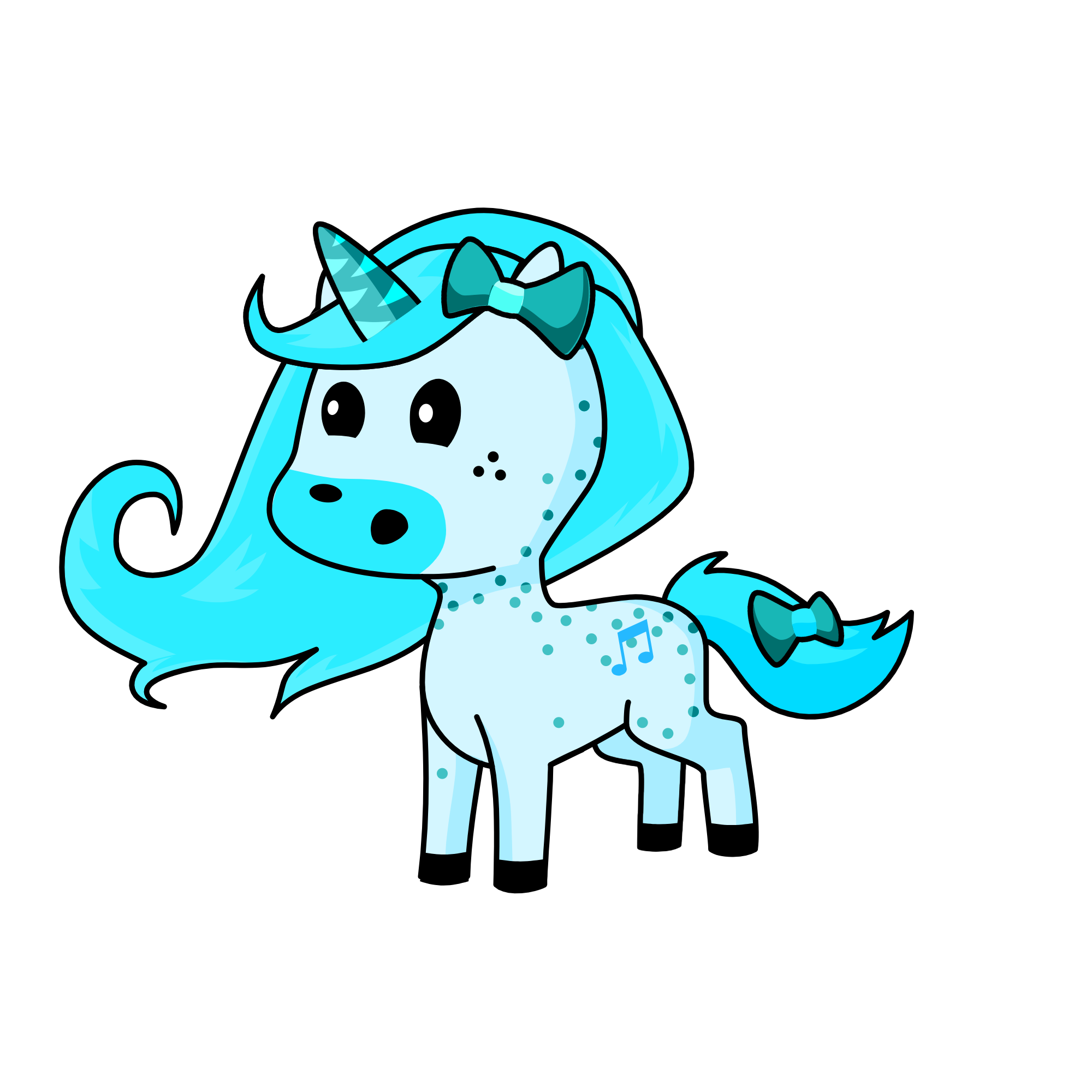 chill flakes, the unicorn