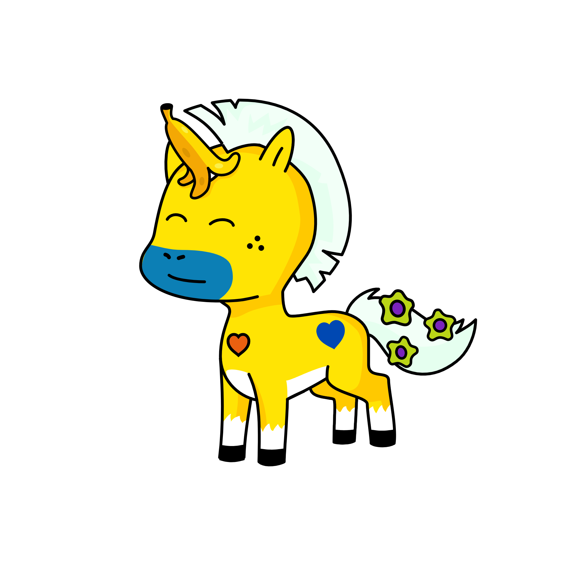 bananacorn, the unicorn